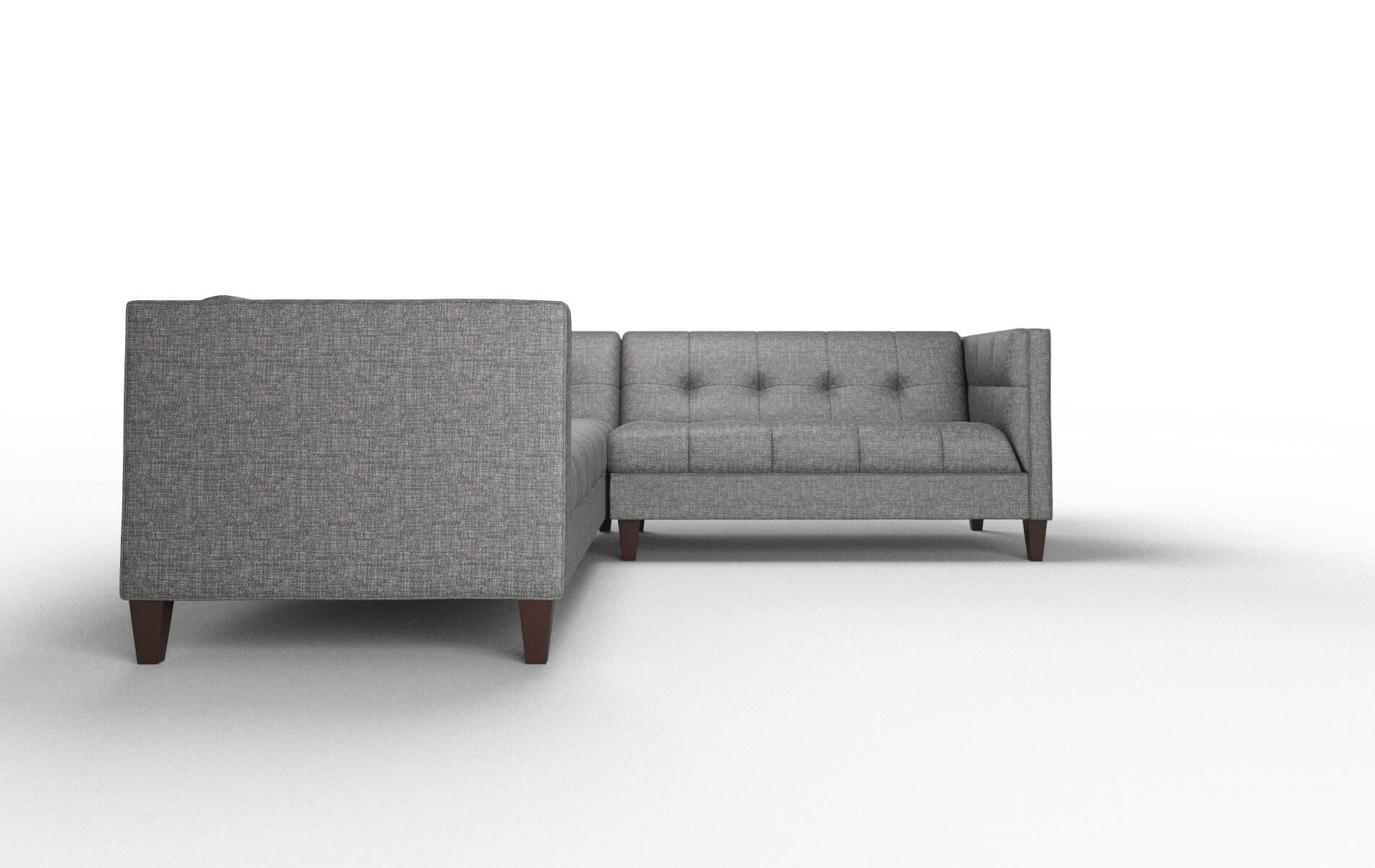 Messina Sosoftness 51 Sectional espresso legs 2