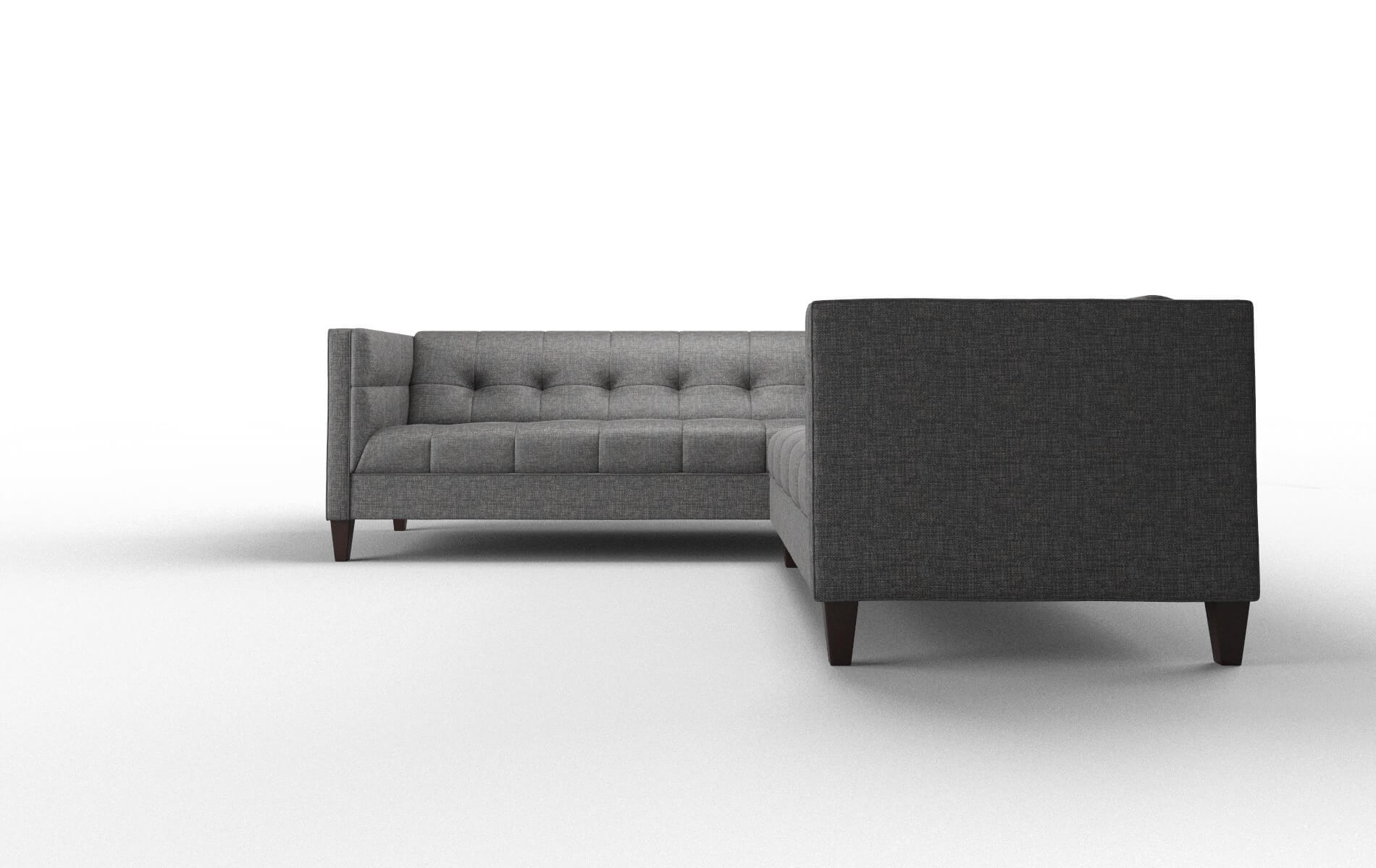 Messina Sosoftness 51 Sectional espresso legs 5