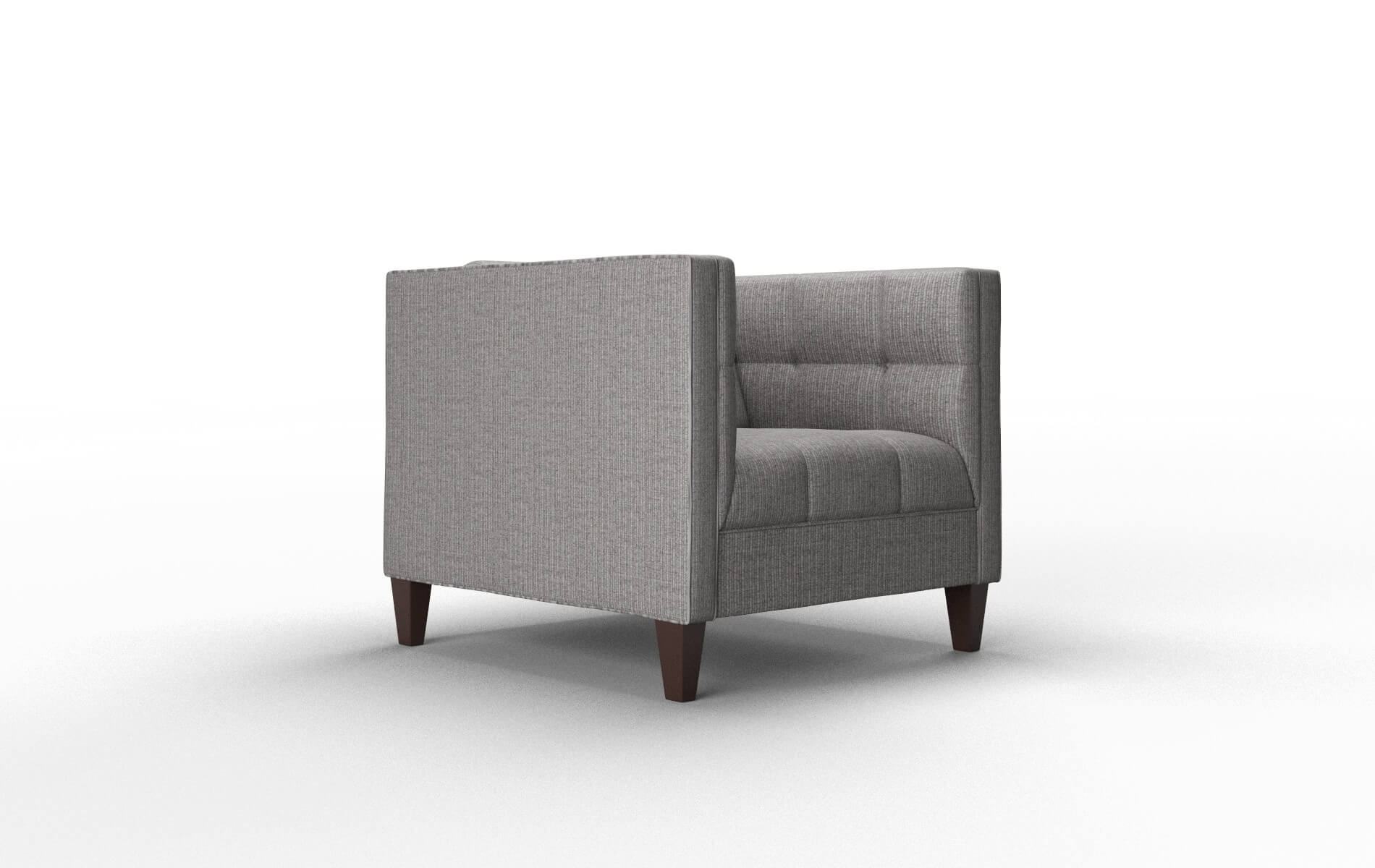 Messina Terrain Oatmeal Chair espresso legs 2