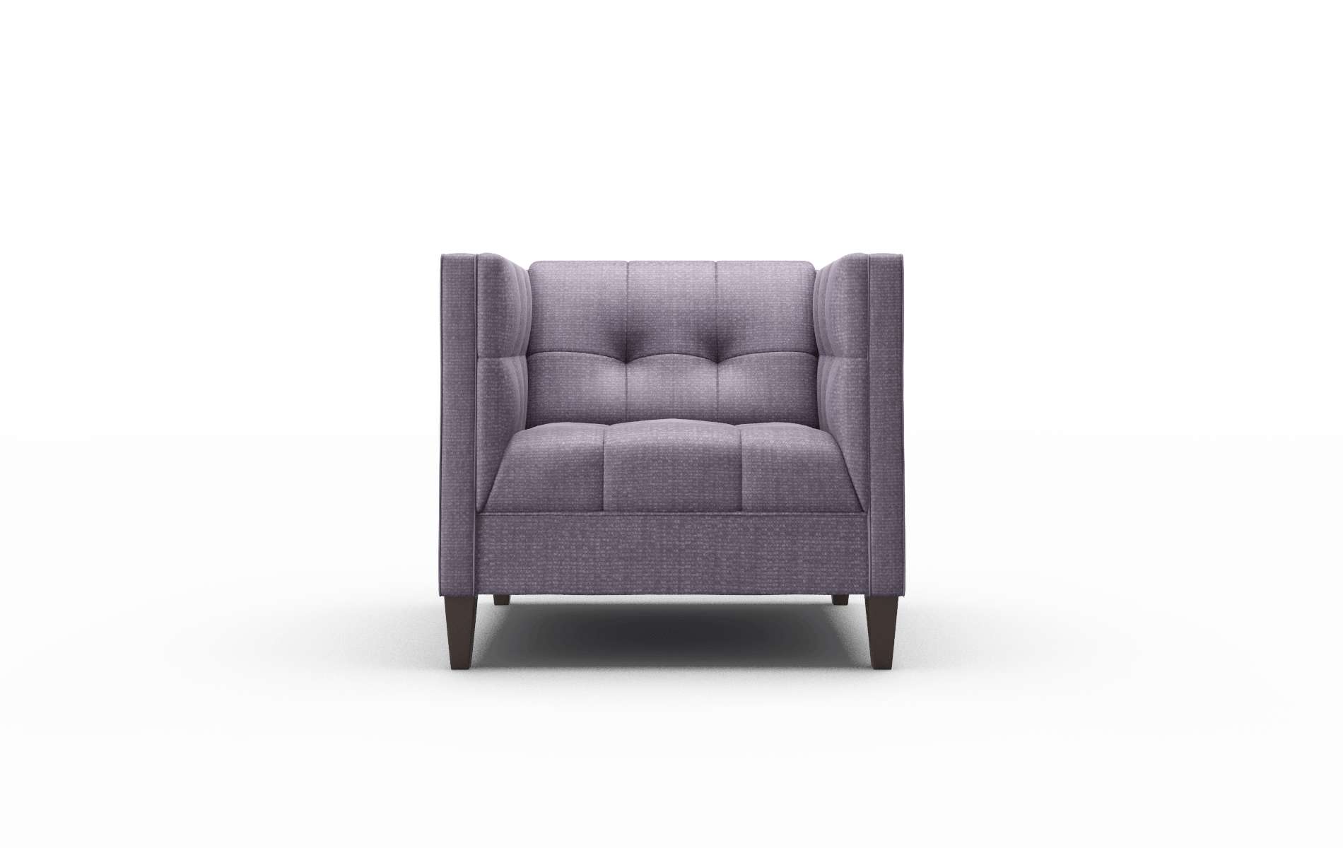 Messina Tess Blackberry Chair espresso legs 1