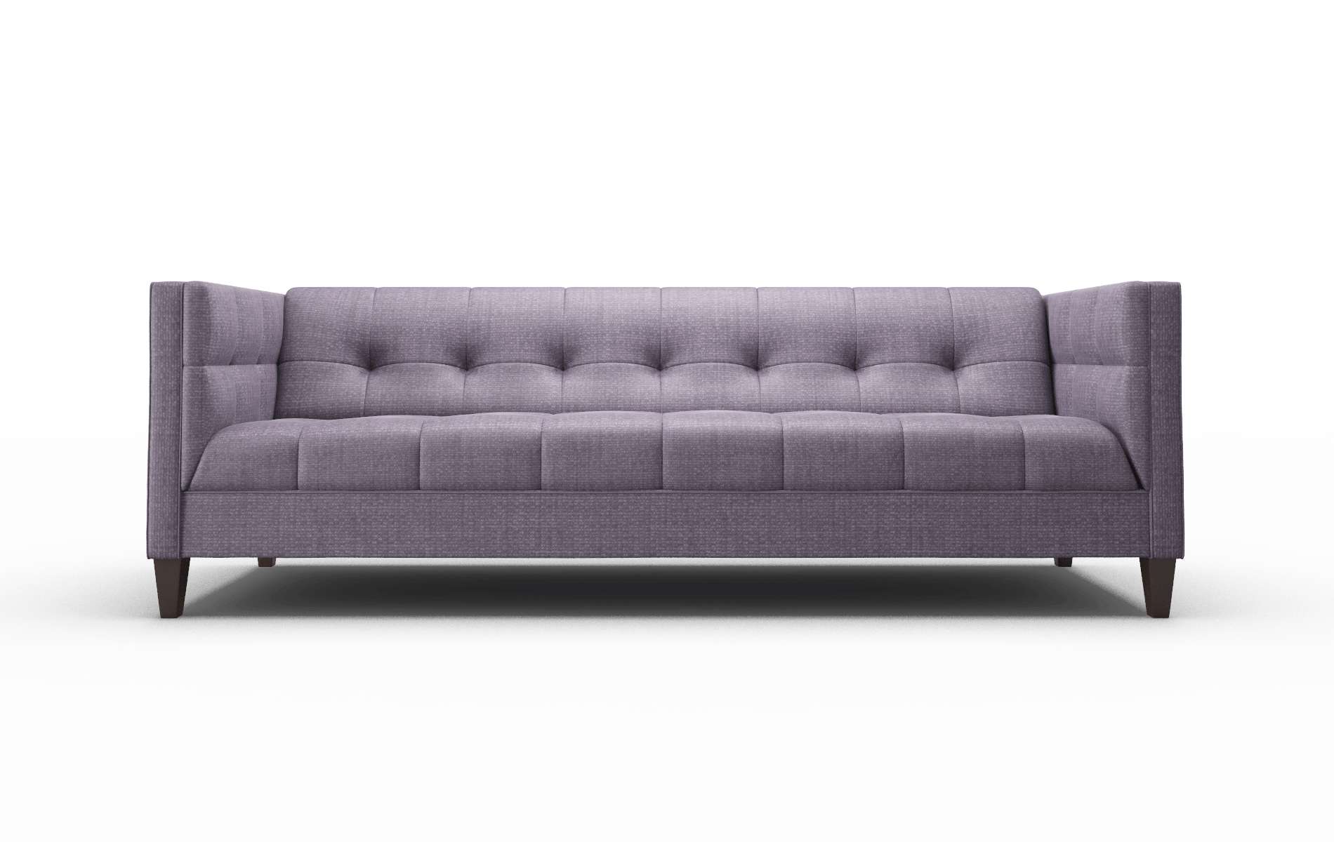 Messina Tess Blackberry Sofa espresso legs 1