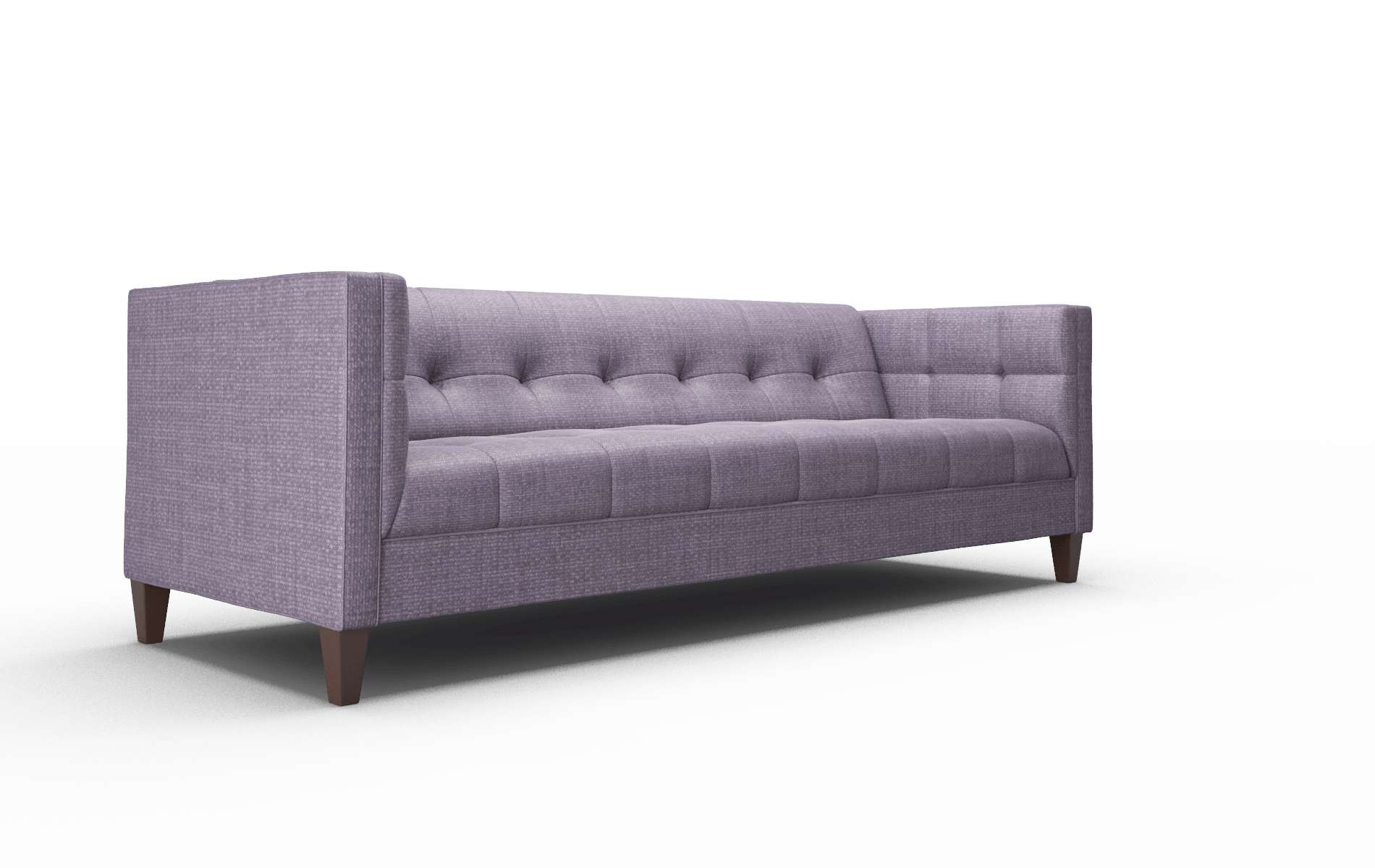 Messina Tess Blackberry Sofa espresso legs 2