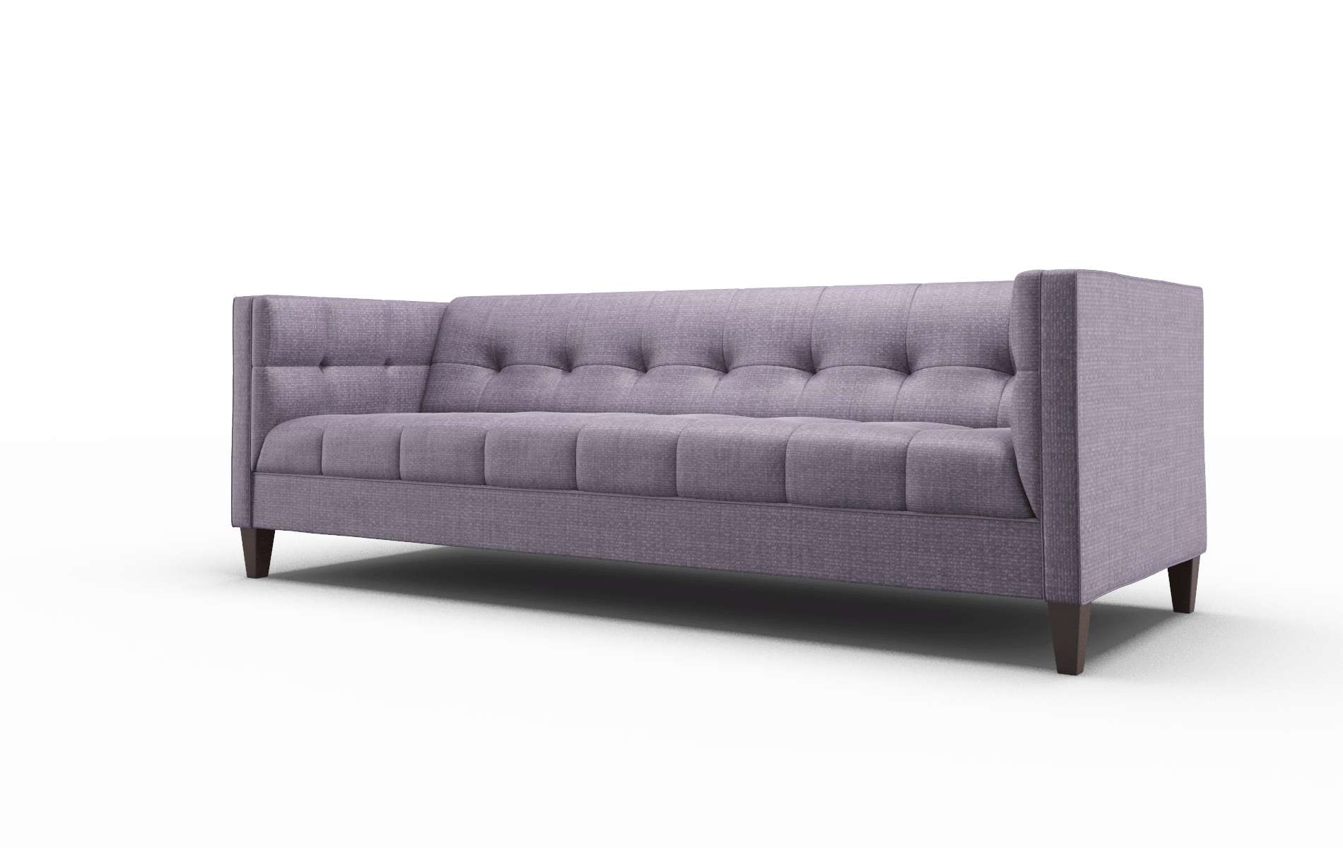 Messina Tess Blackberry Sofa espresso legs 4