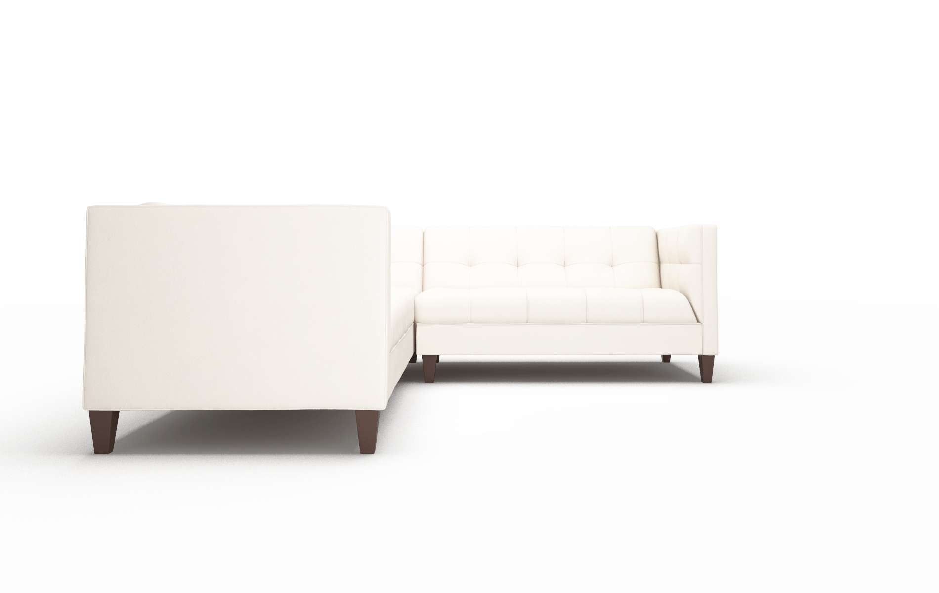 Messina Urban_d Snow Sectional espresso legs 2