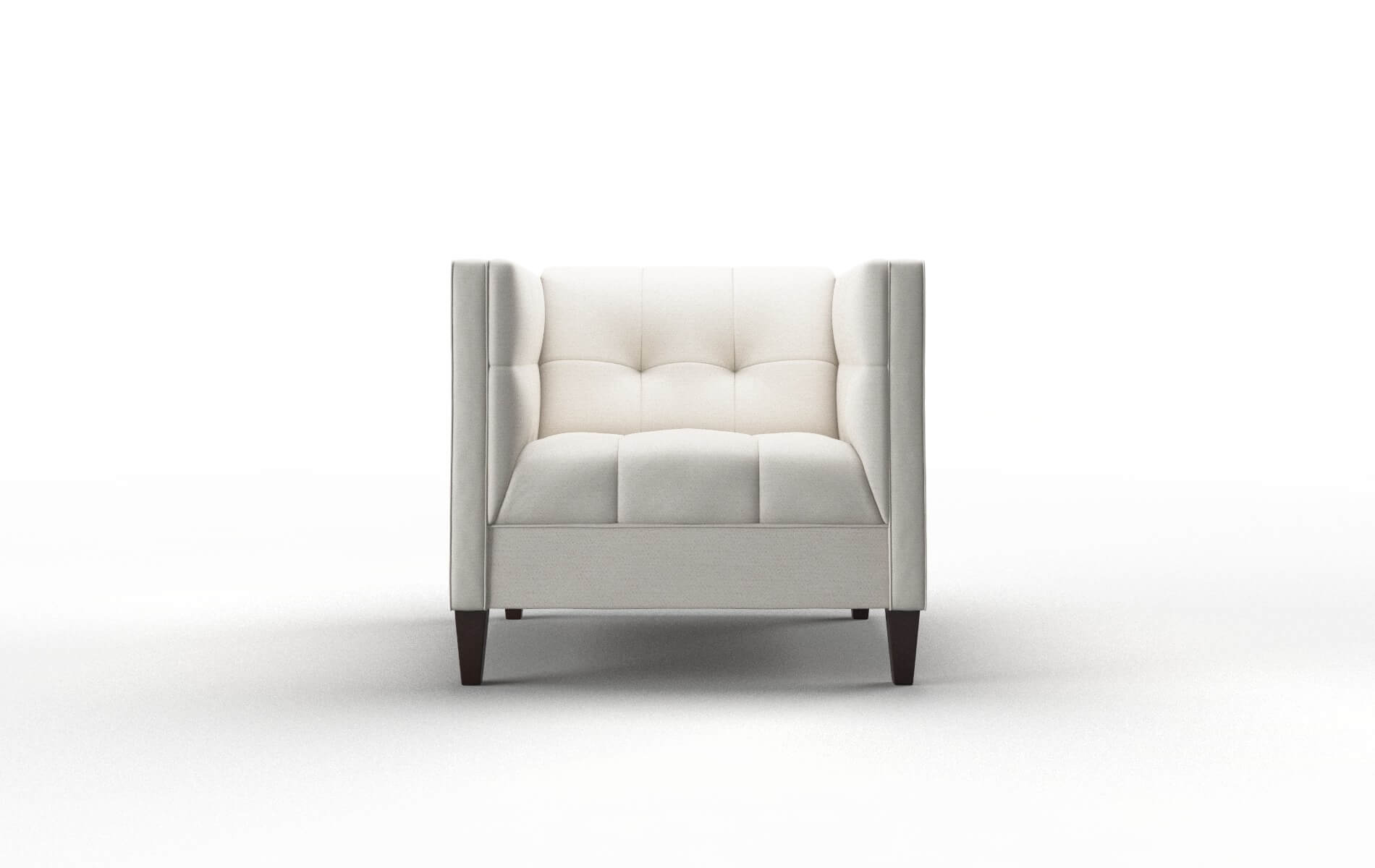 Messina Venice Eggshell Chair espresso legs 1