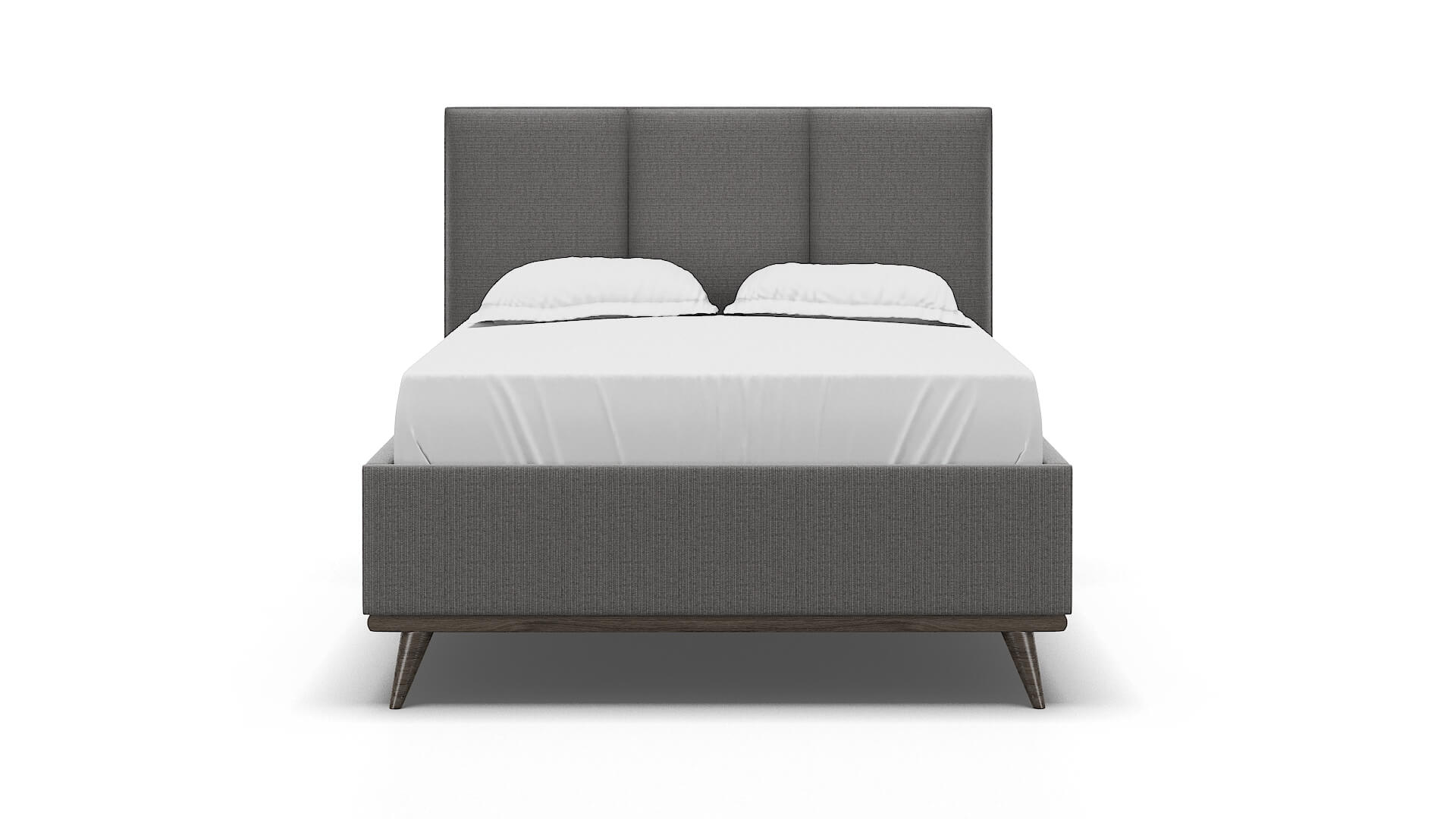 Mia Avenger Zinc Bed espresso legs 1