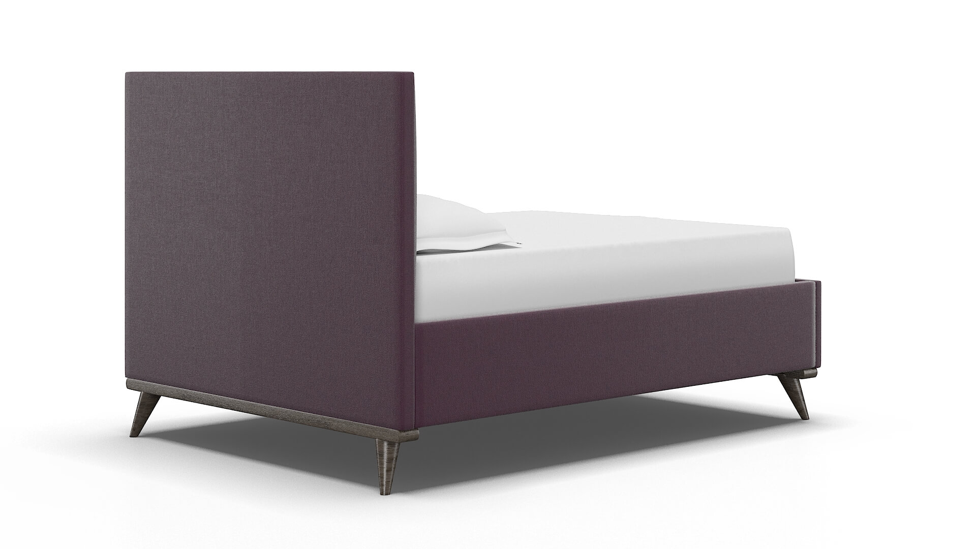 Mia Bella Aubergine Bed espresso legs 4