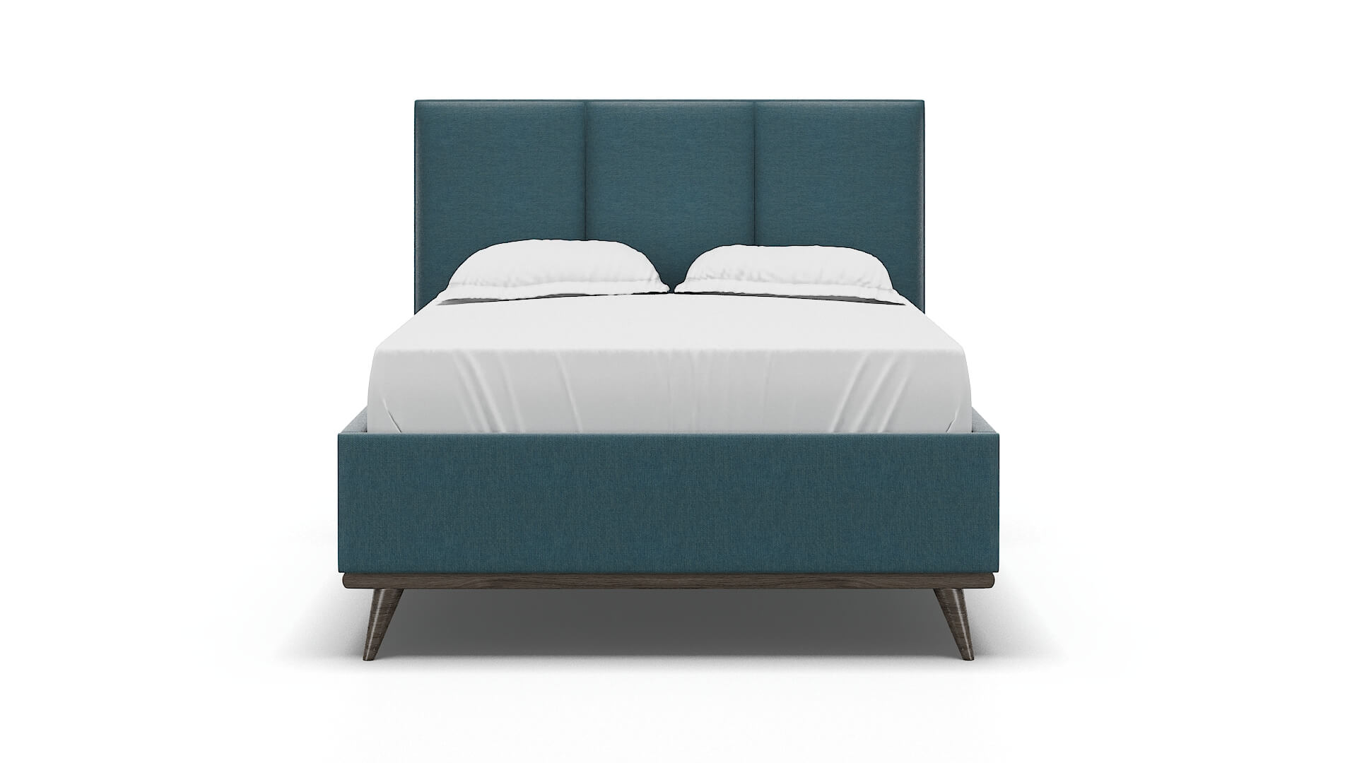 Mia Cosmo Teal Bed espresso legs 1