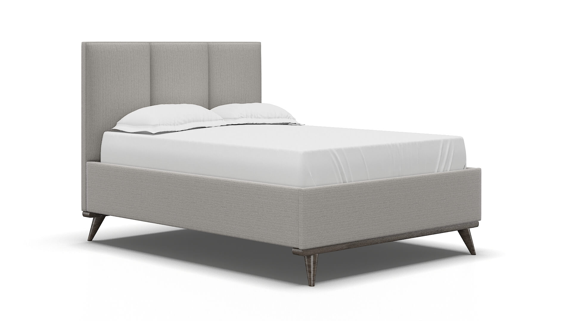 Mia Derby Grey Bed espresso legs 2