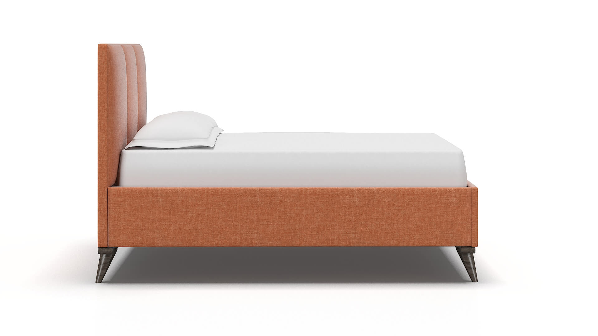 Mia Hepburn Appricot Bed espresso legs 3