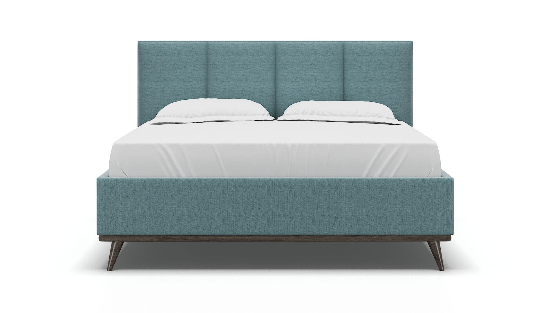 Mia Insight Peacock Bed King espresso legs 1