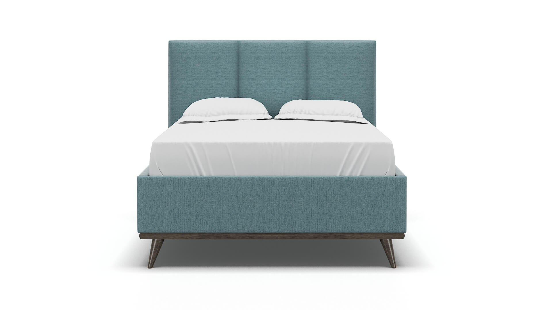 Mia Insight Peacock Bed espresso legs 1