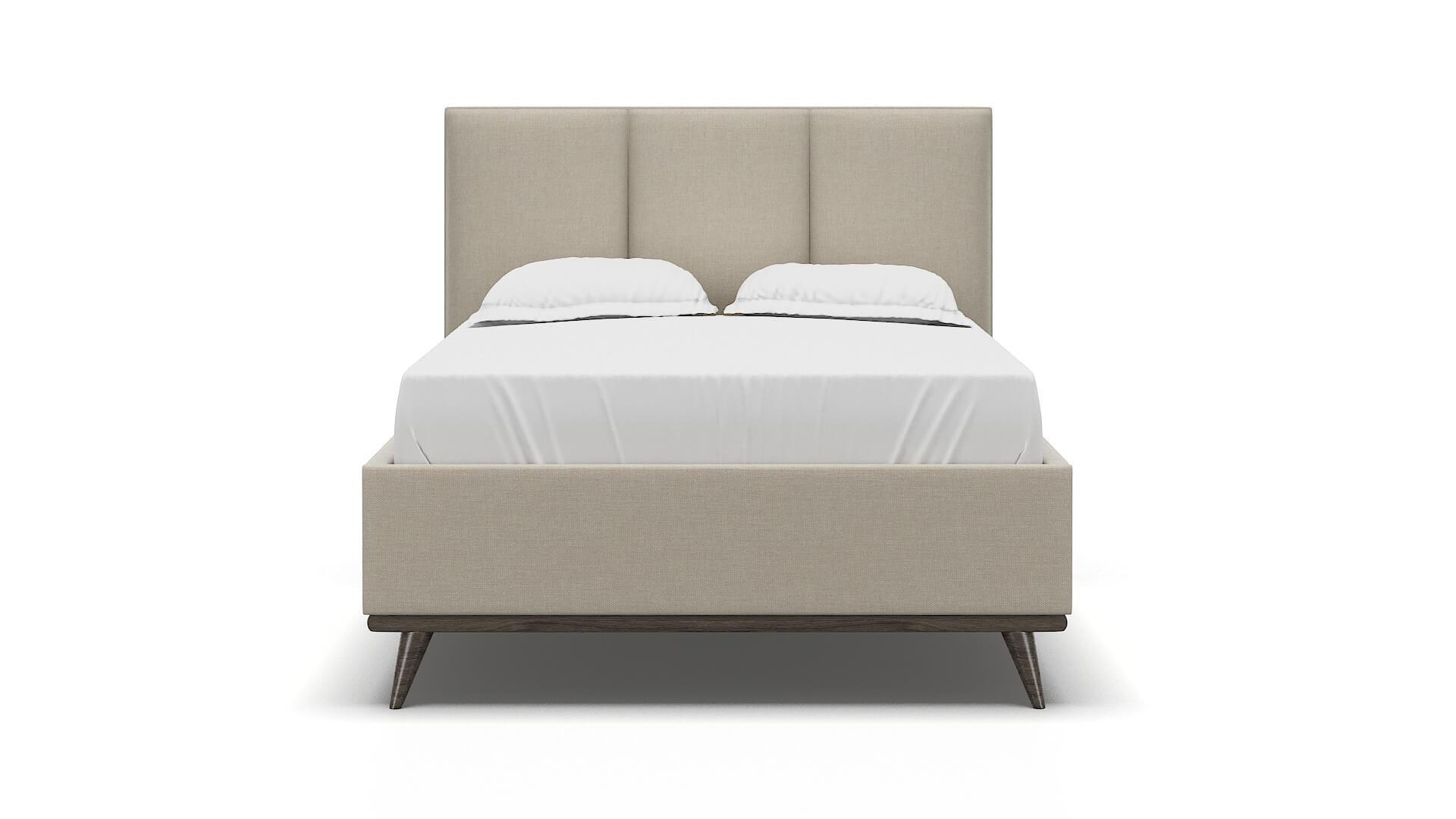 Mia Keylargo Almond Bed espresso legs 1