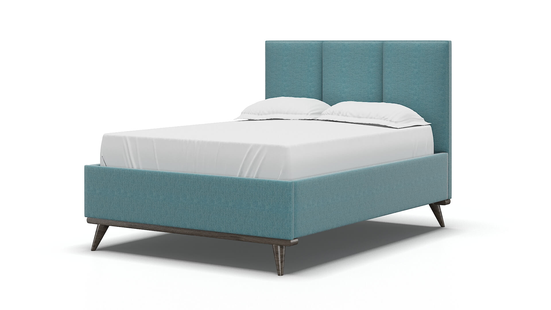 Mia Lana Peacock Bed espresso legs 5