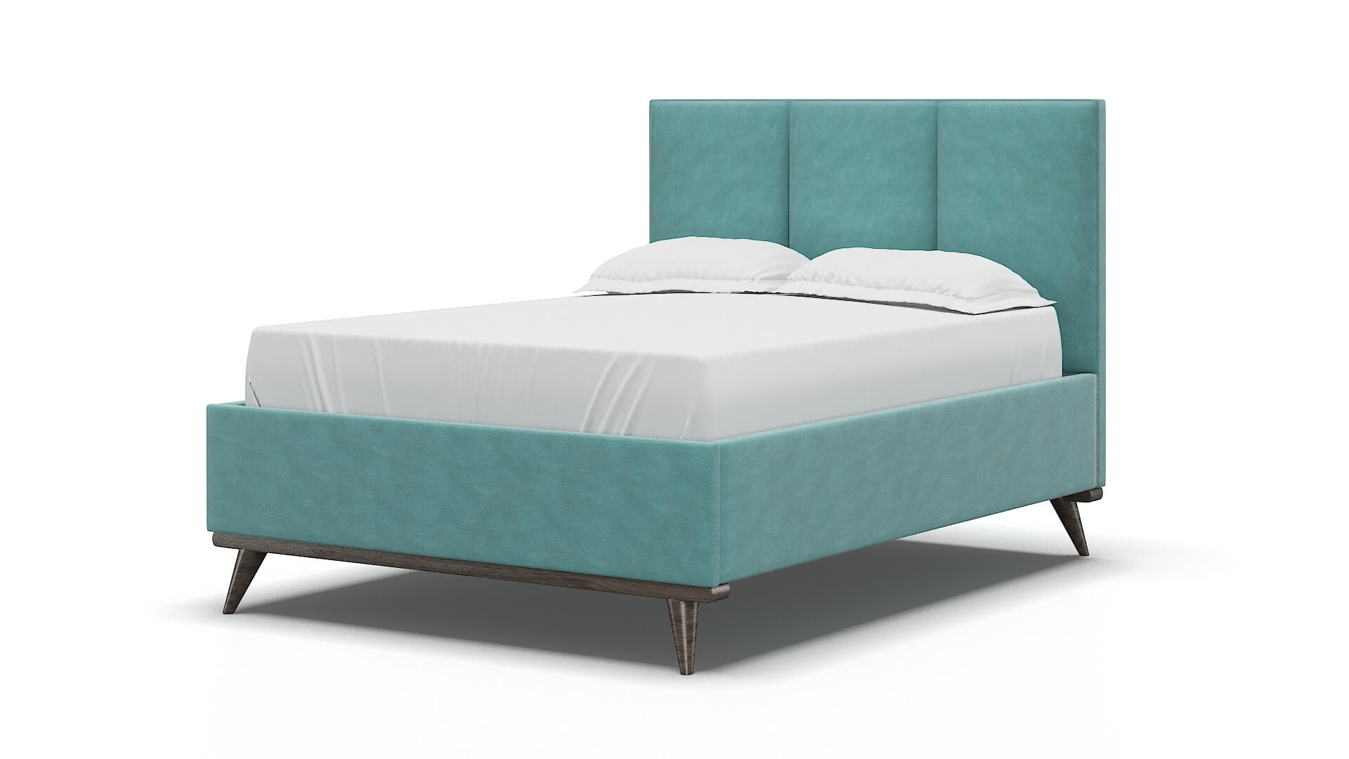 Mia Leslie Caribbean Bed espresso legs 5
