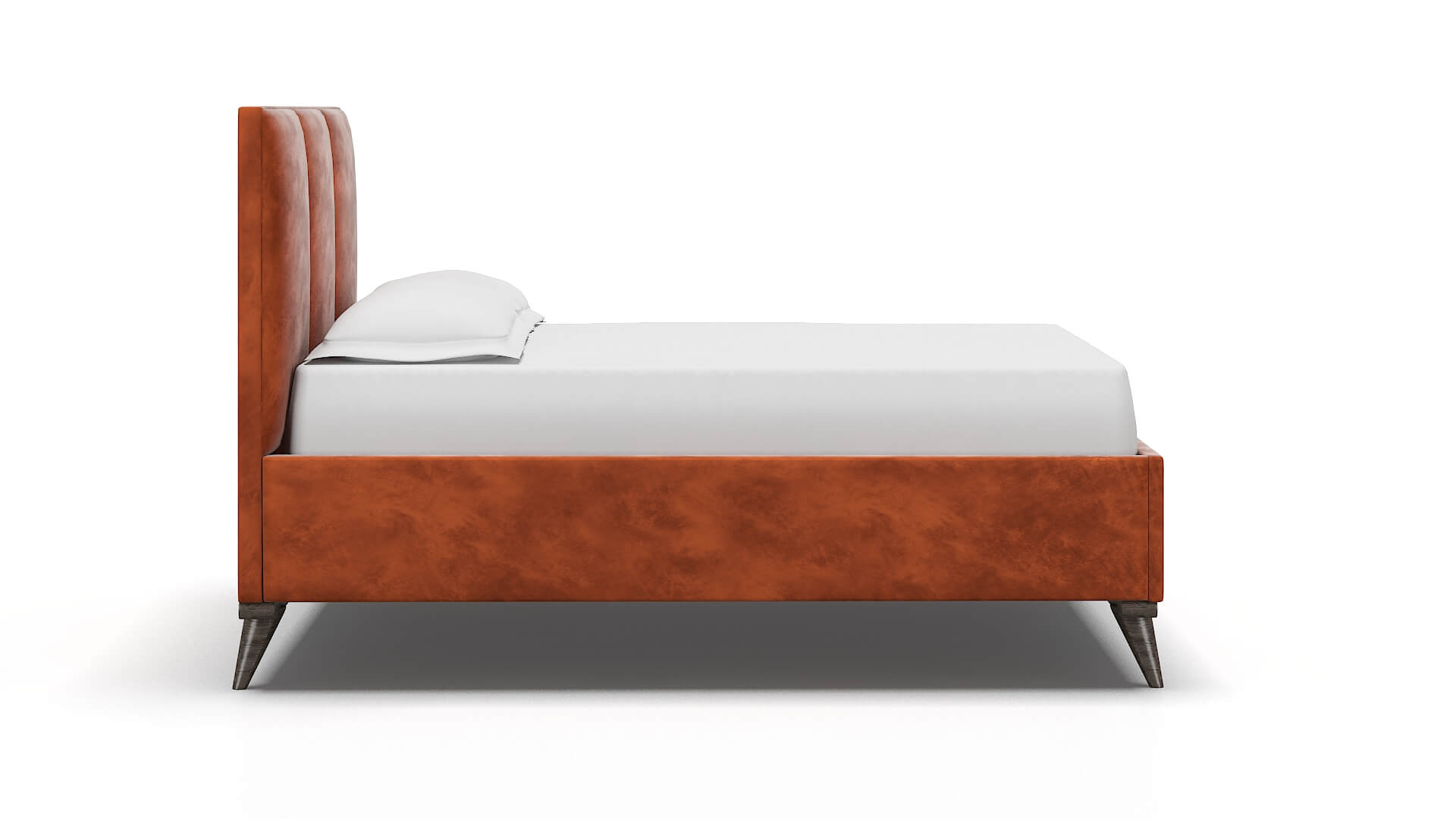 Mia Loft Copper Bed espresso legs 3