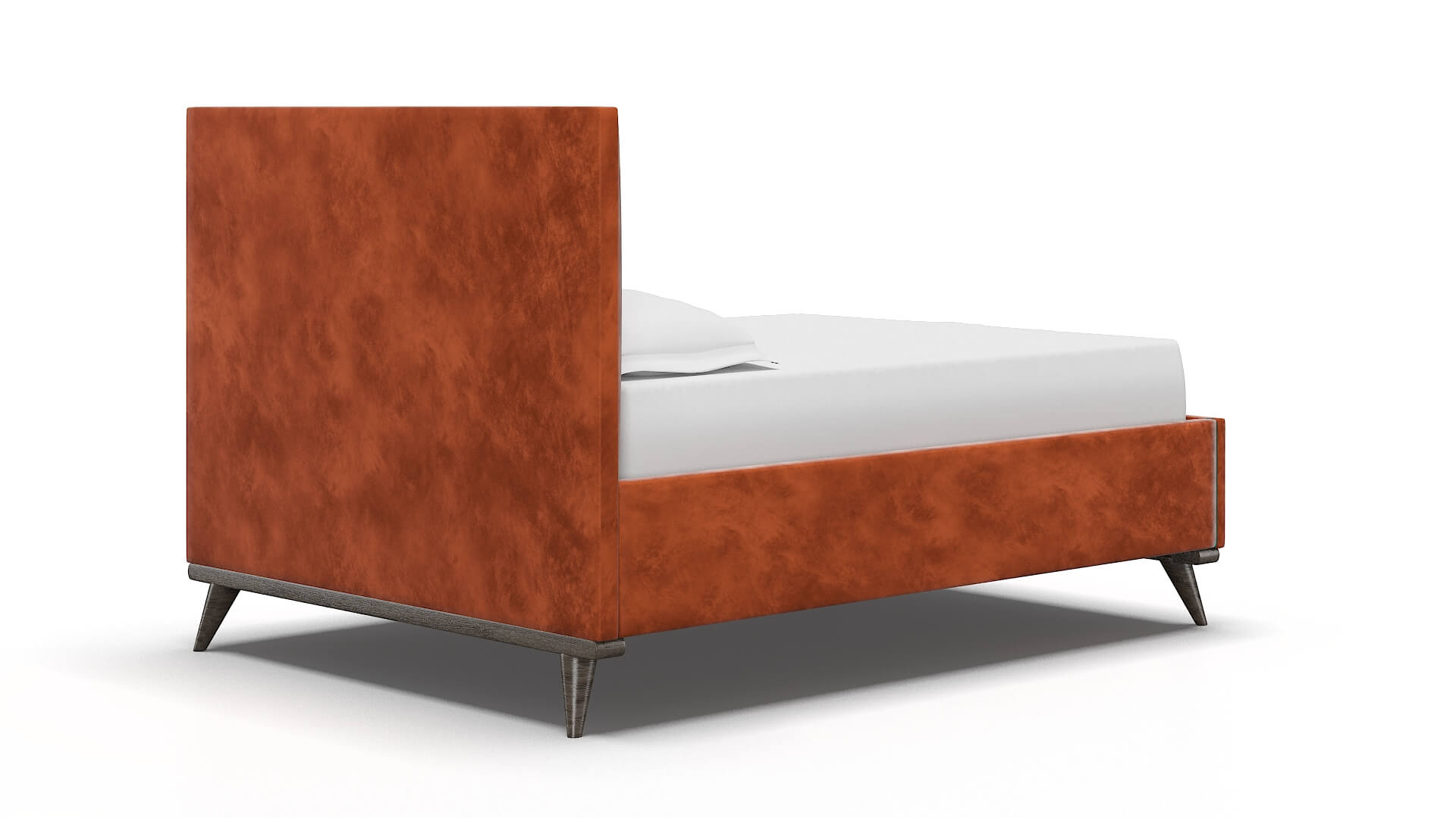 Mia Loft Copper Bed espresso legs 4