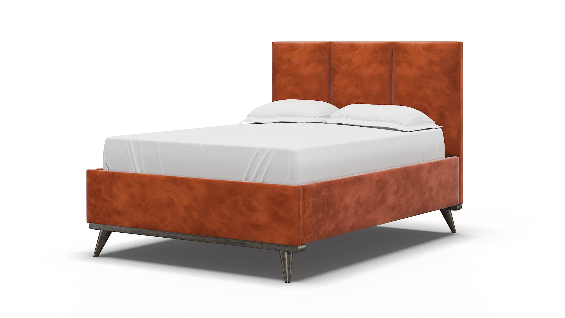 Mia Loft Copper Bed espresso legs 5