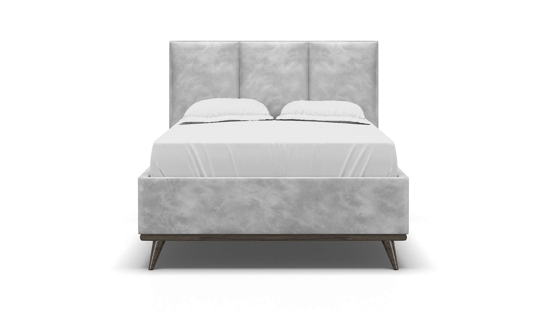 Mia Loft Snowfall Bed espresso legs 1