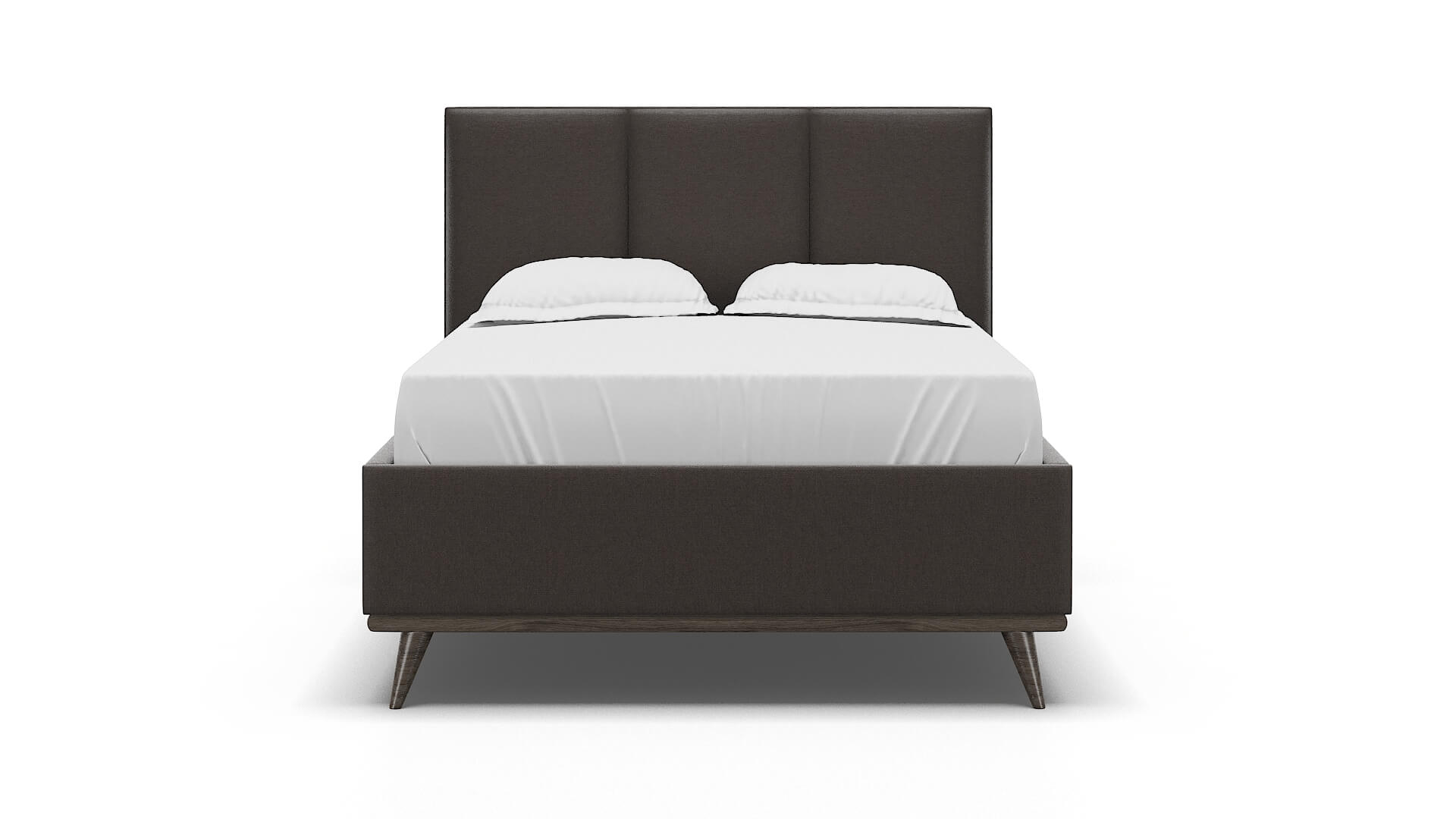 Mia Naples Graphite Bed espresso legs 1