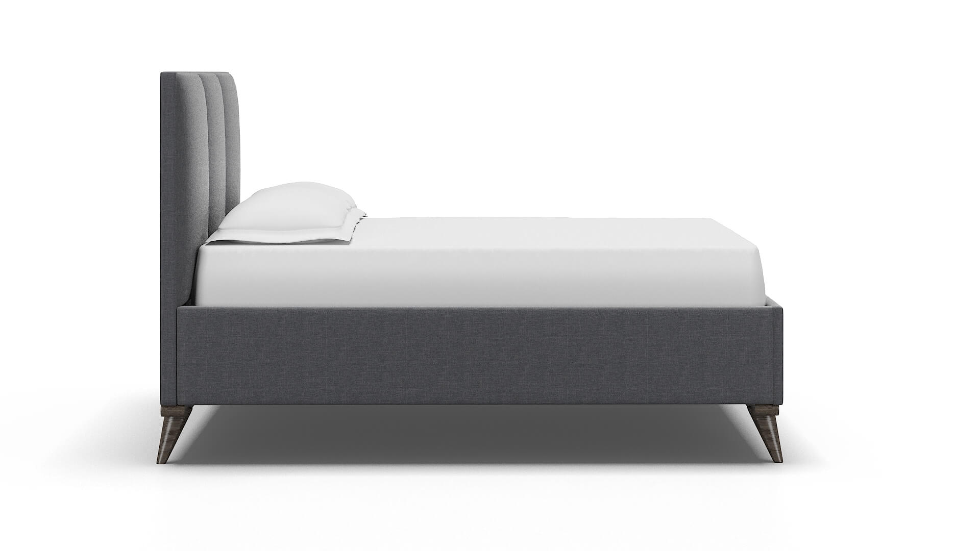 Mia Notion Graphite Bed espresso legs 3