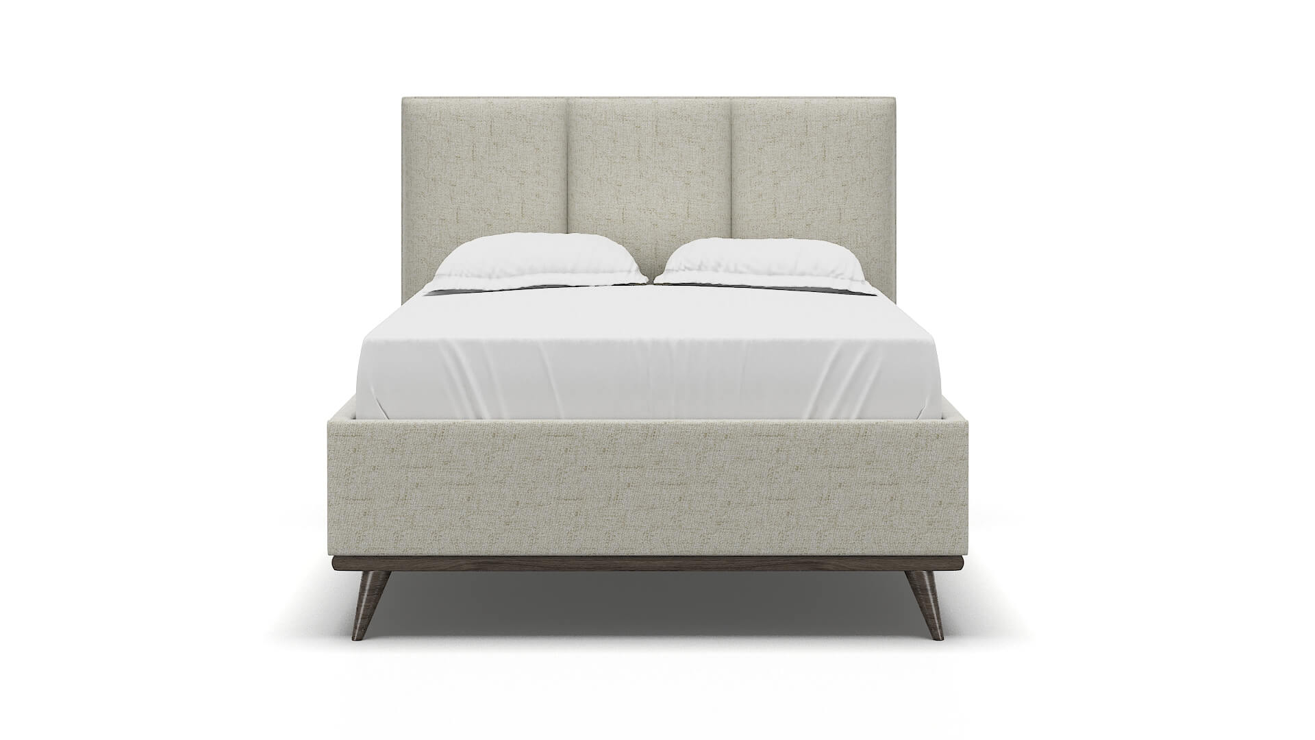 Mia Oceanside Birch Bed espresso legs 1