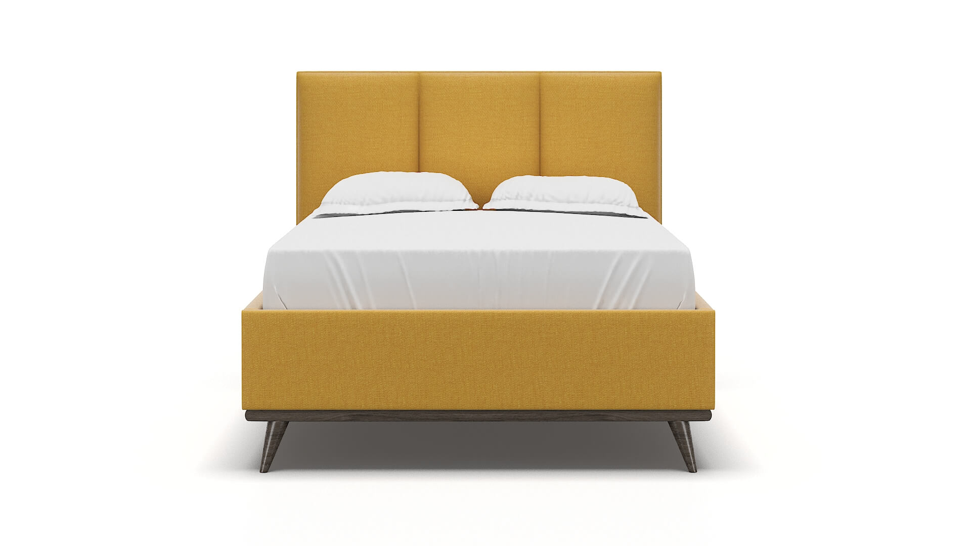Mia Portland Dijon Bed espresso legs 1