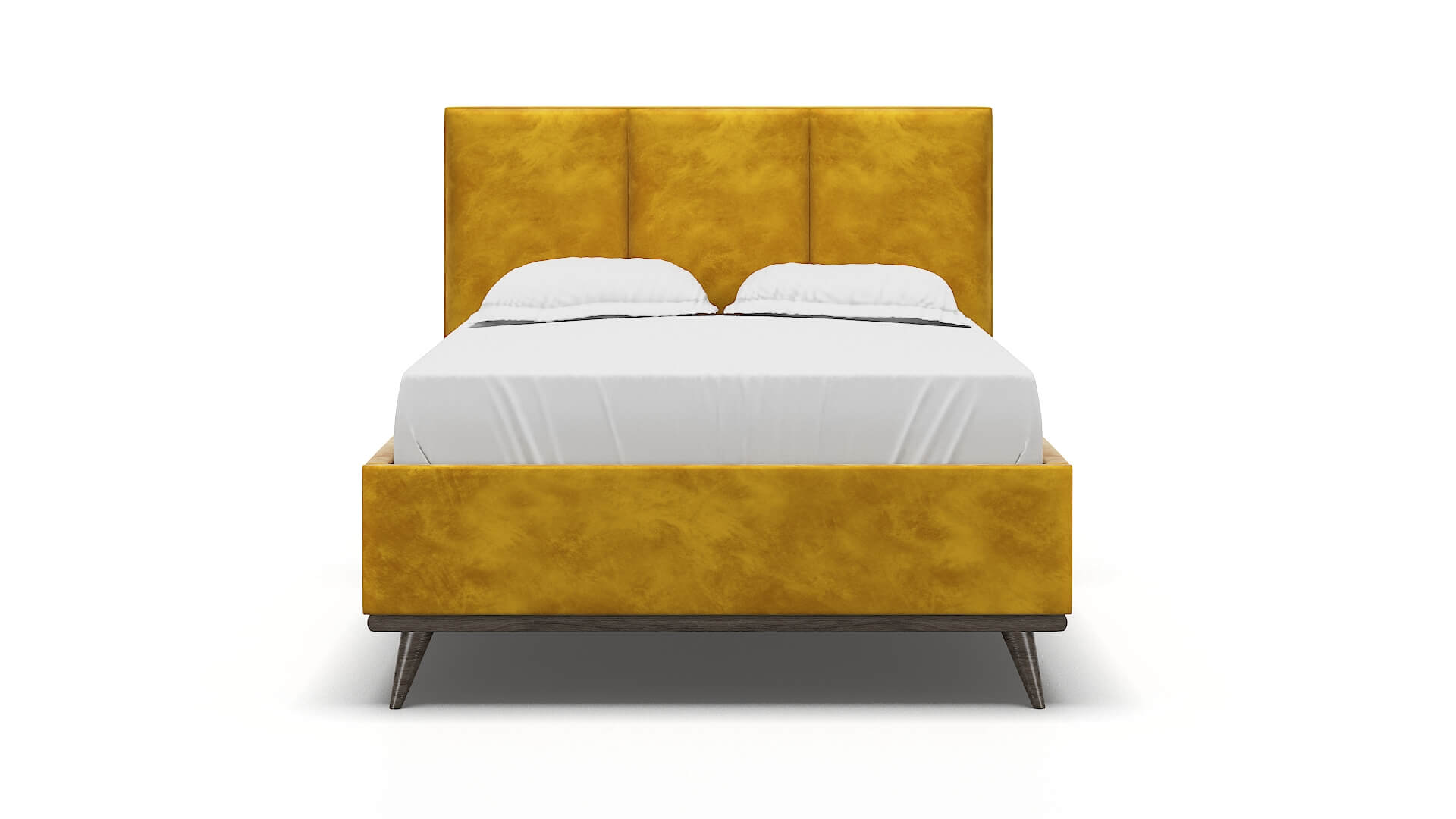 Mia Royale Marigold Bed espresso legs 1
