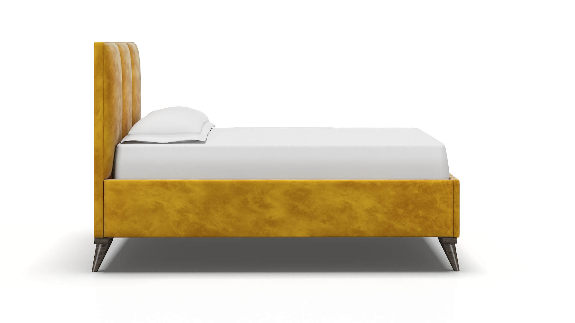 Mia Royale Marigold Bed espresso legs 3