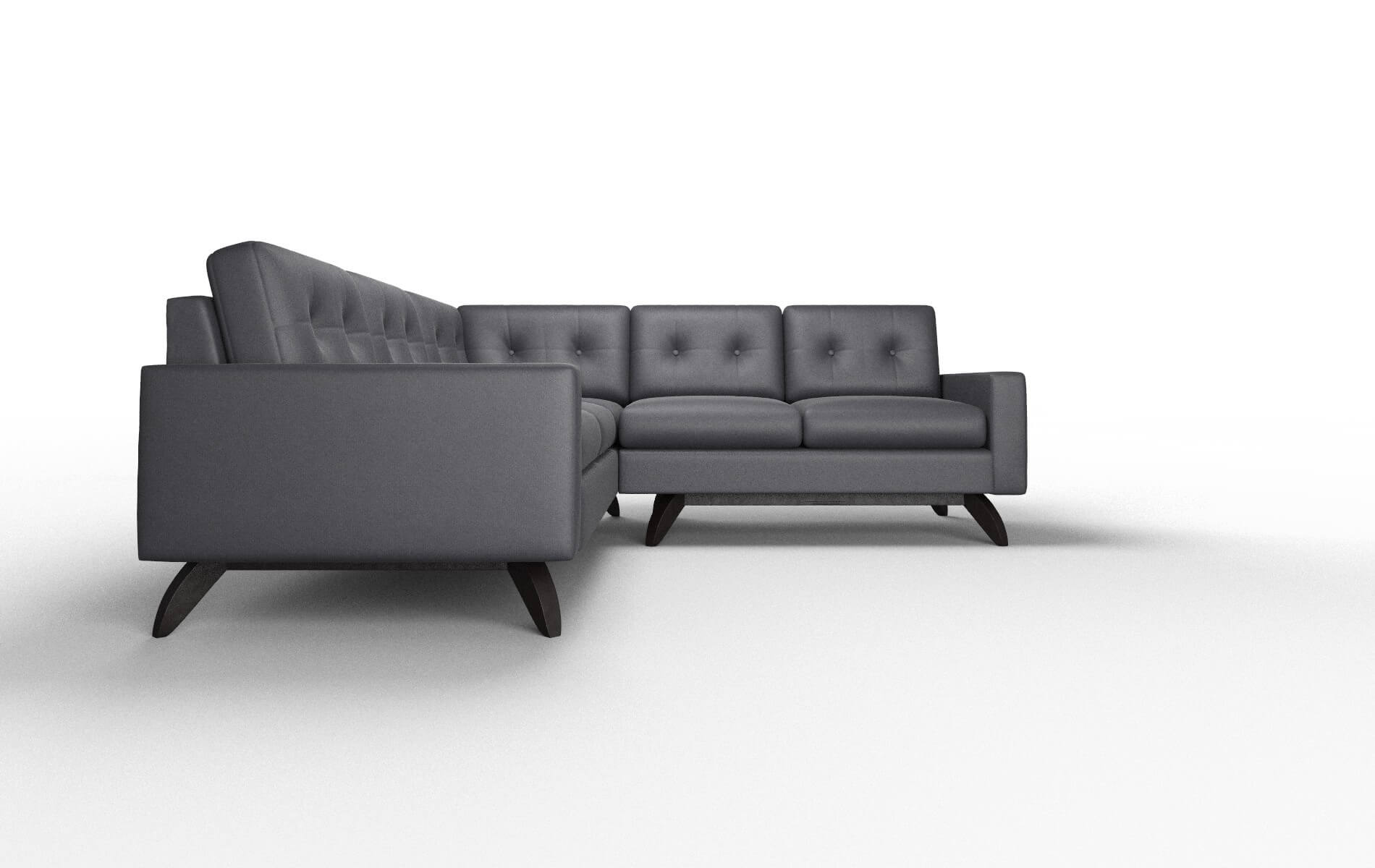 Milan Atlas_plz Navy Sectional espresso legs 2