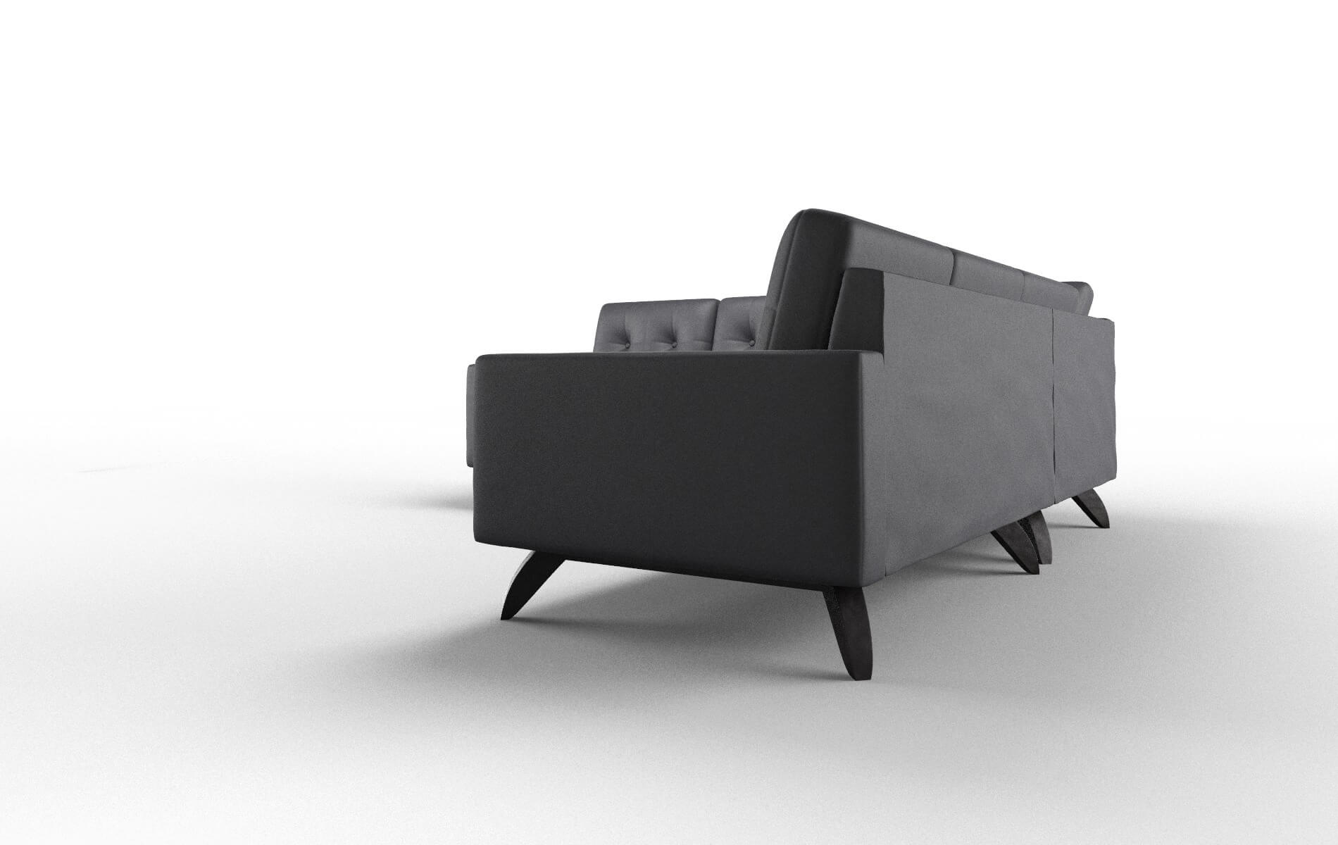 Milan Atlas_plz Navy Sectional espresso legs 4