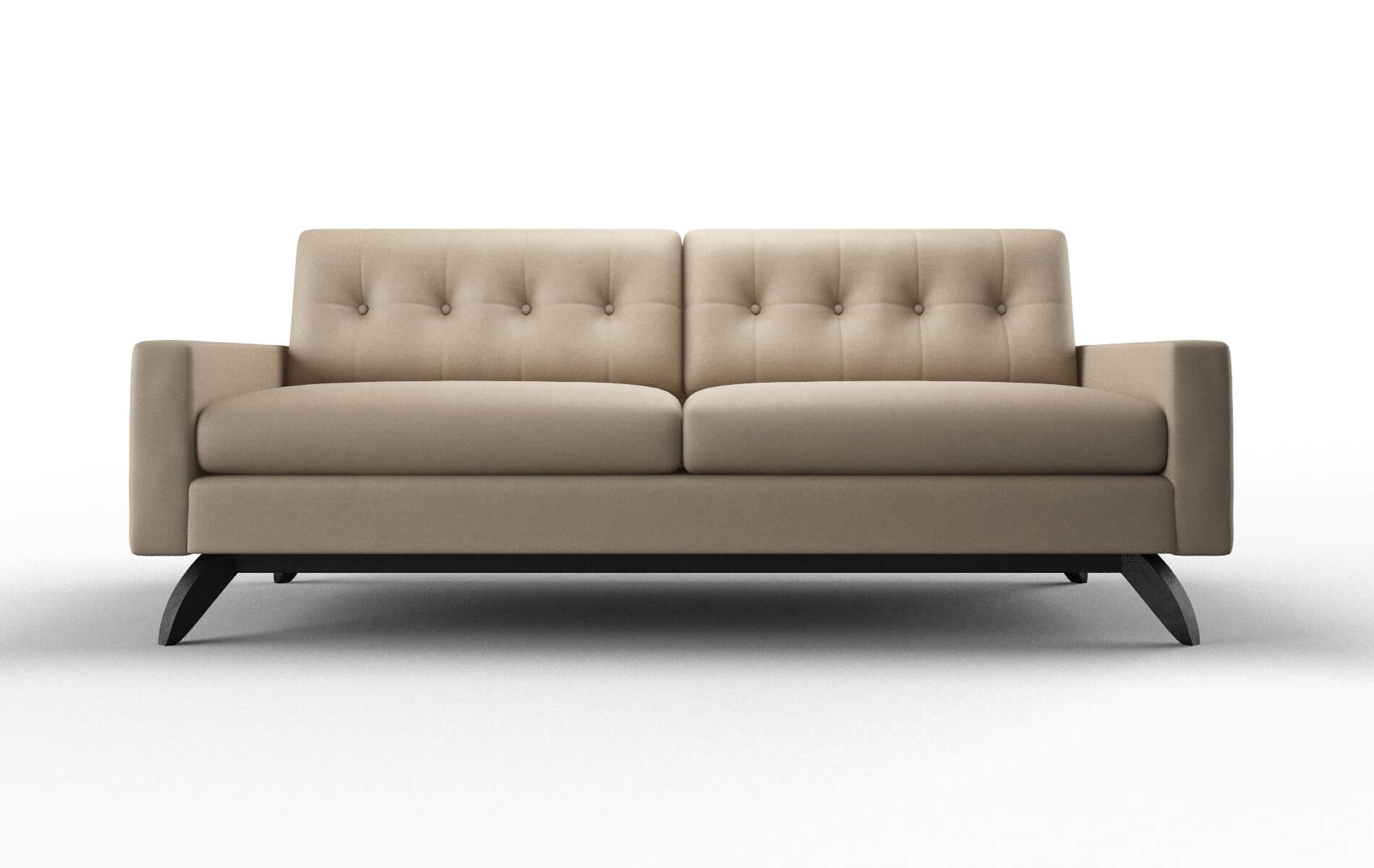 Milan Avenger Driftwood Sofa espresso legs 1