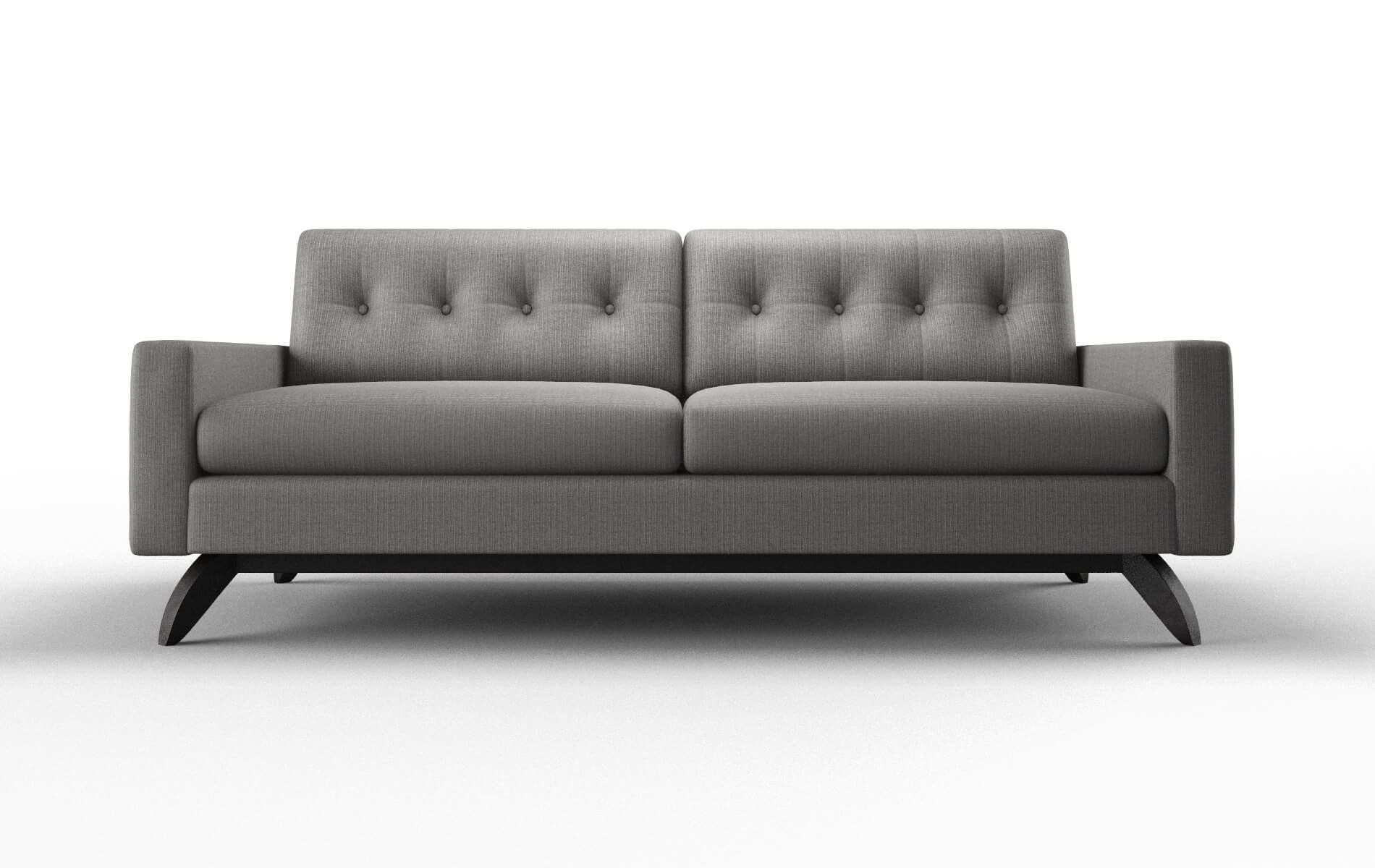 Milan Avenger Zinc Sofa espresso legs 1