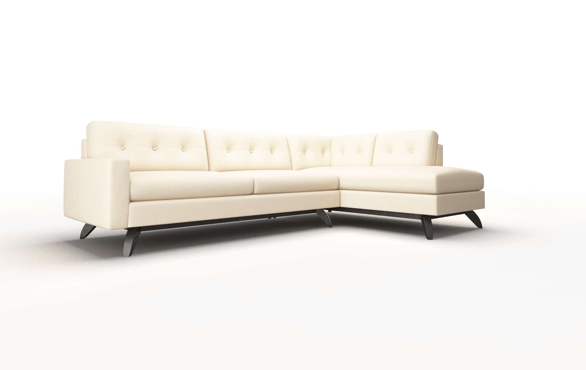 Milan Bella Buckwheat Panel espresso legs 2