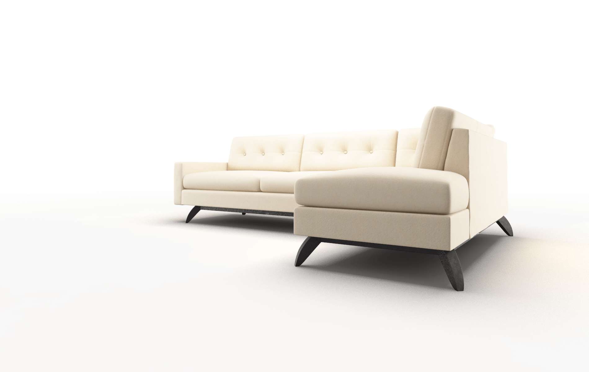 Milan Bella Buckwheat Panel espresso legs 4