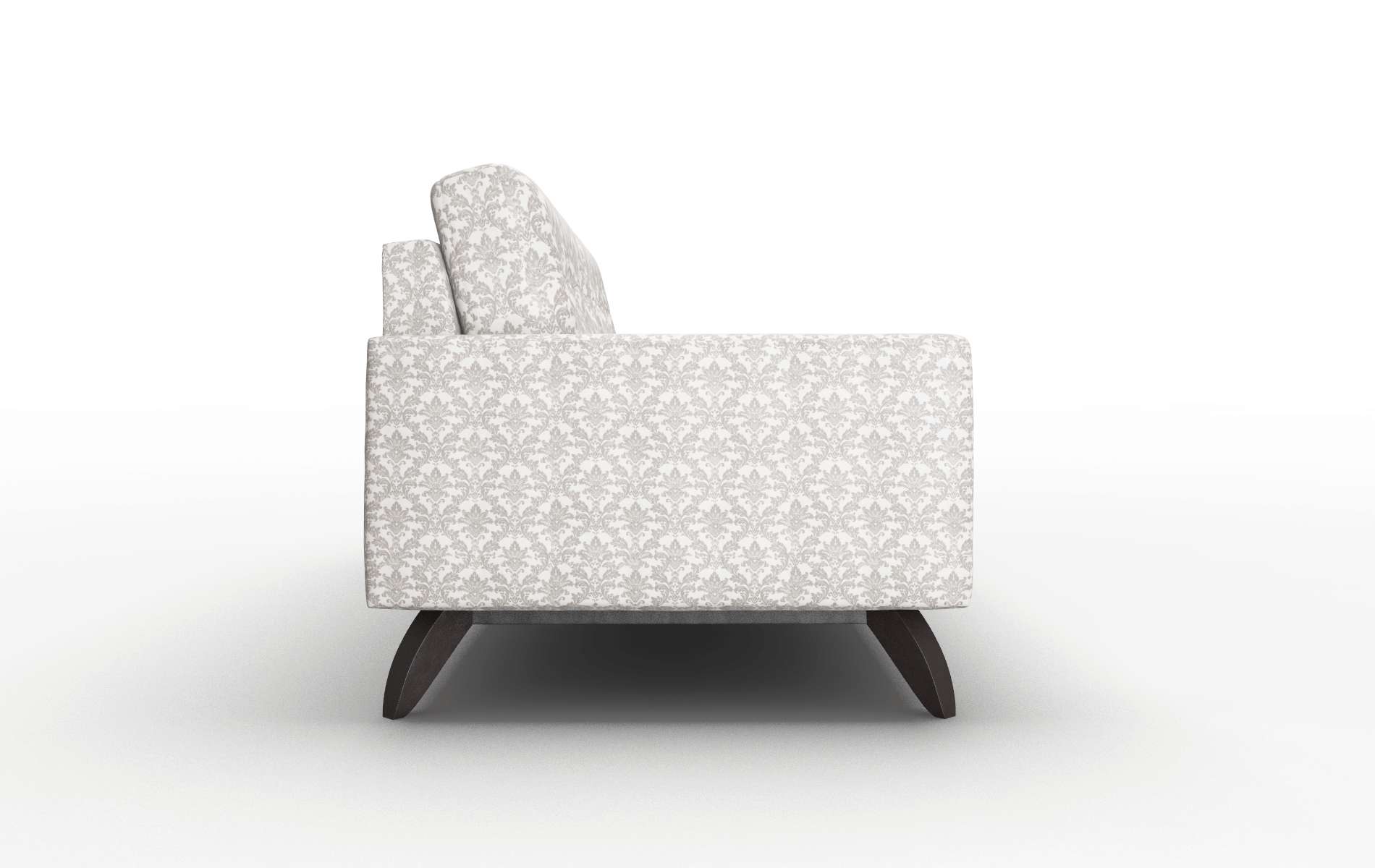 Milan Bergamo Dove Sofa espresso legs 3
