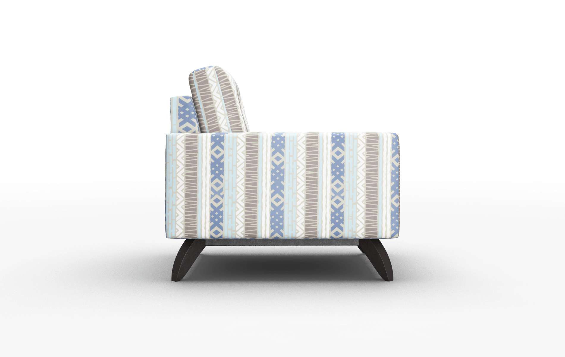 Milan Bodhi Indigo Chair espresso legs 3
