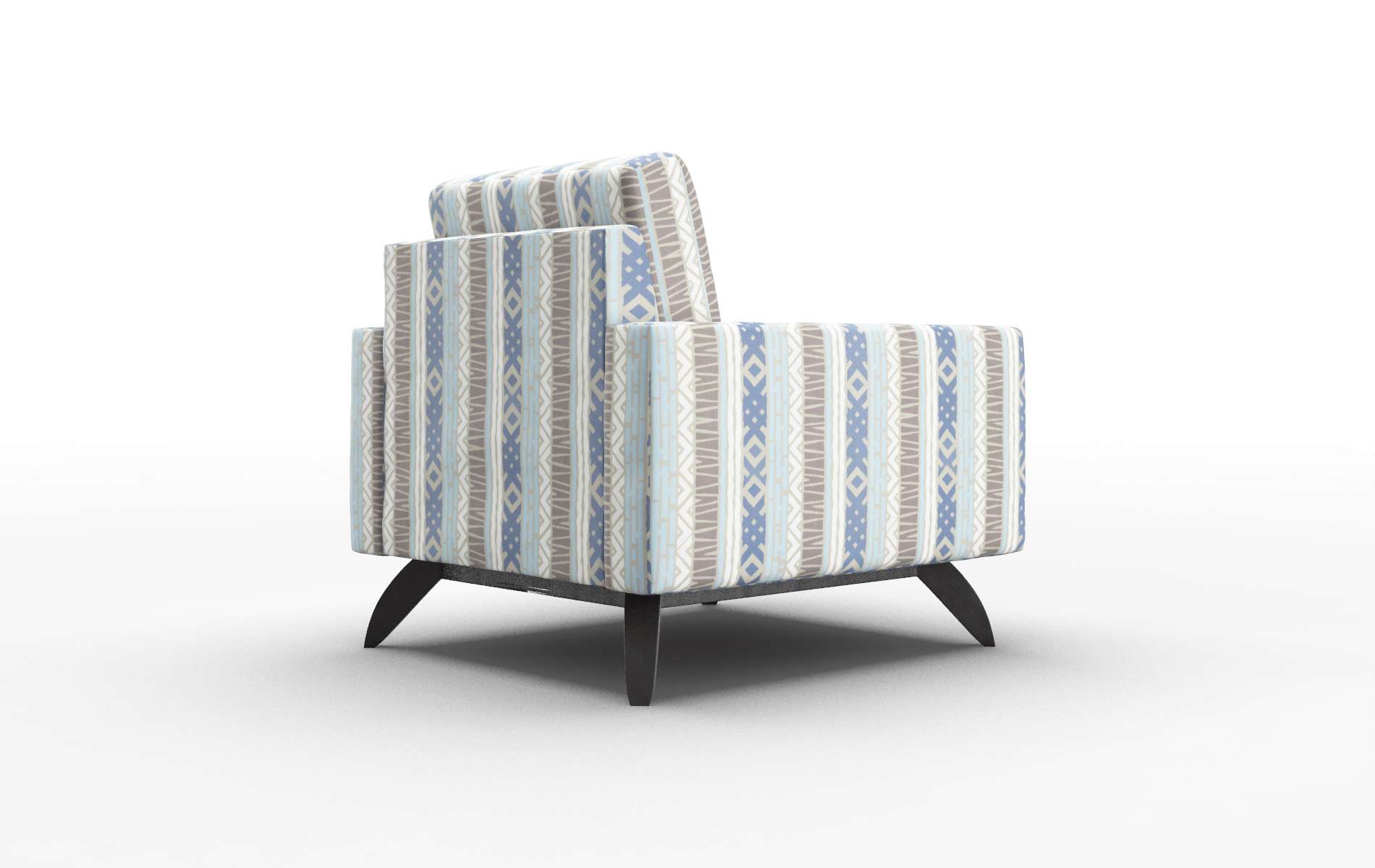 Milan Bodhi Indigo Chair espresso legs 5