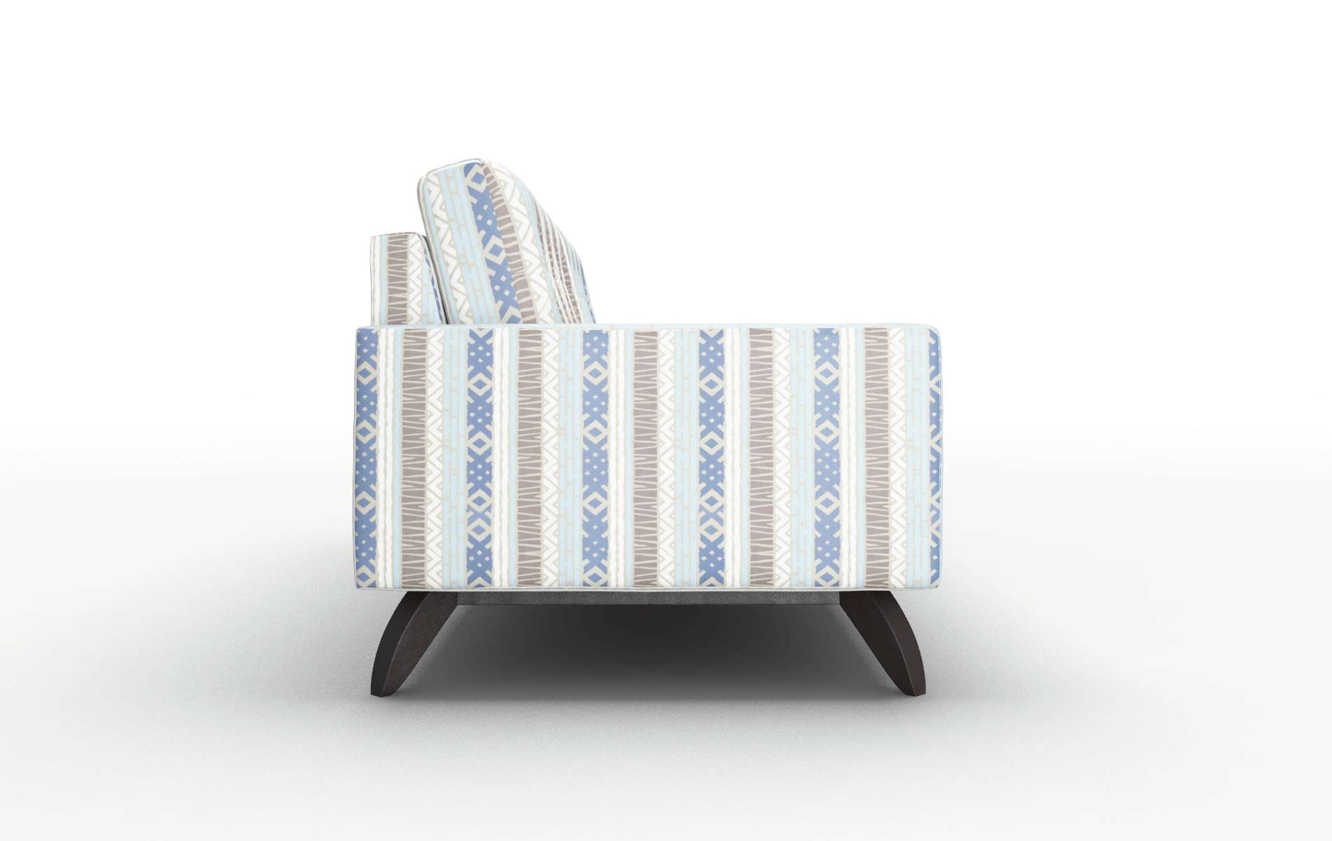 Milan Bodhi Indigo Sofa espresso legs 3