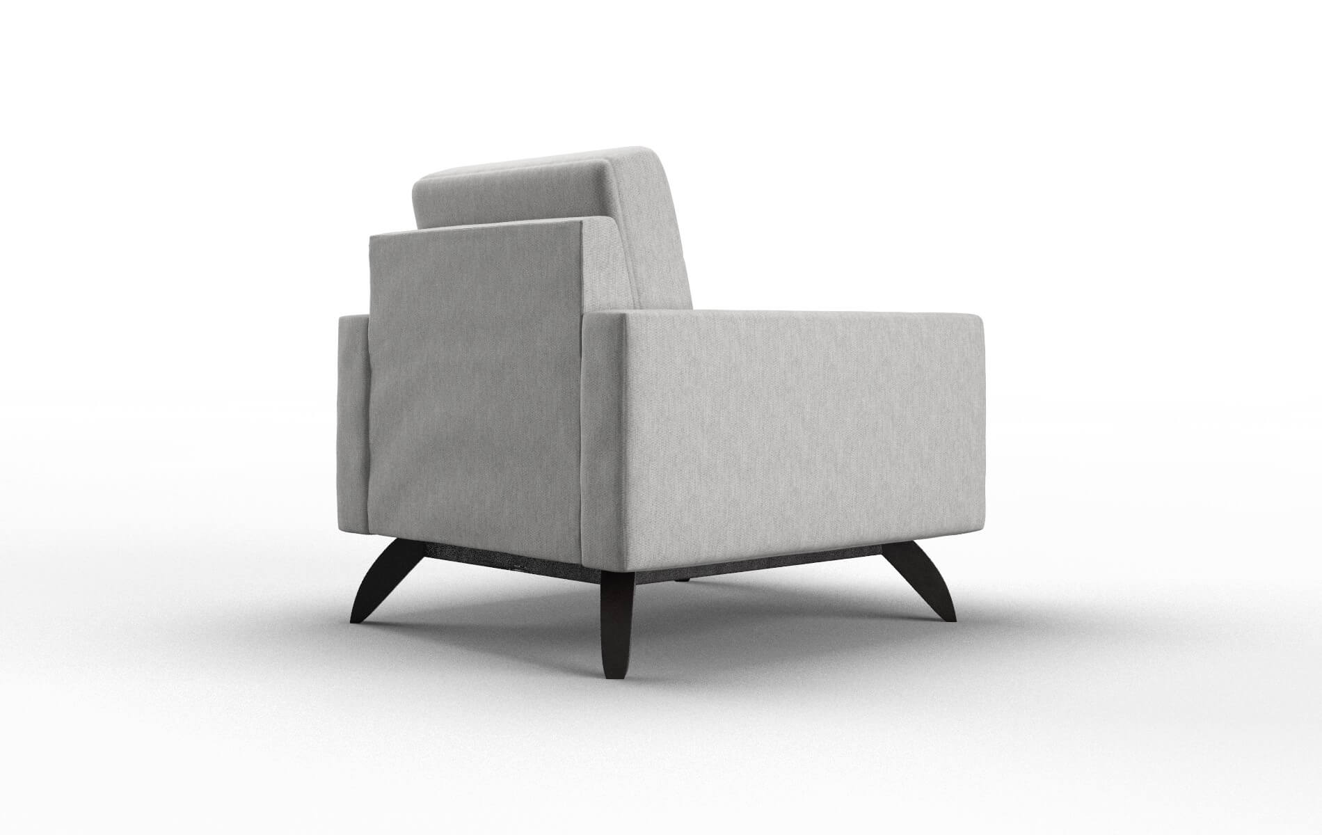 Milan Bungalow Graphite Chair espresso legs 5