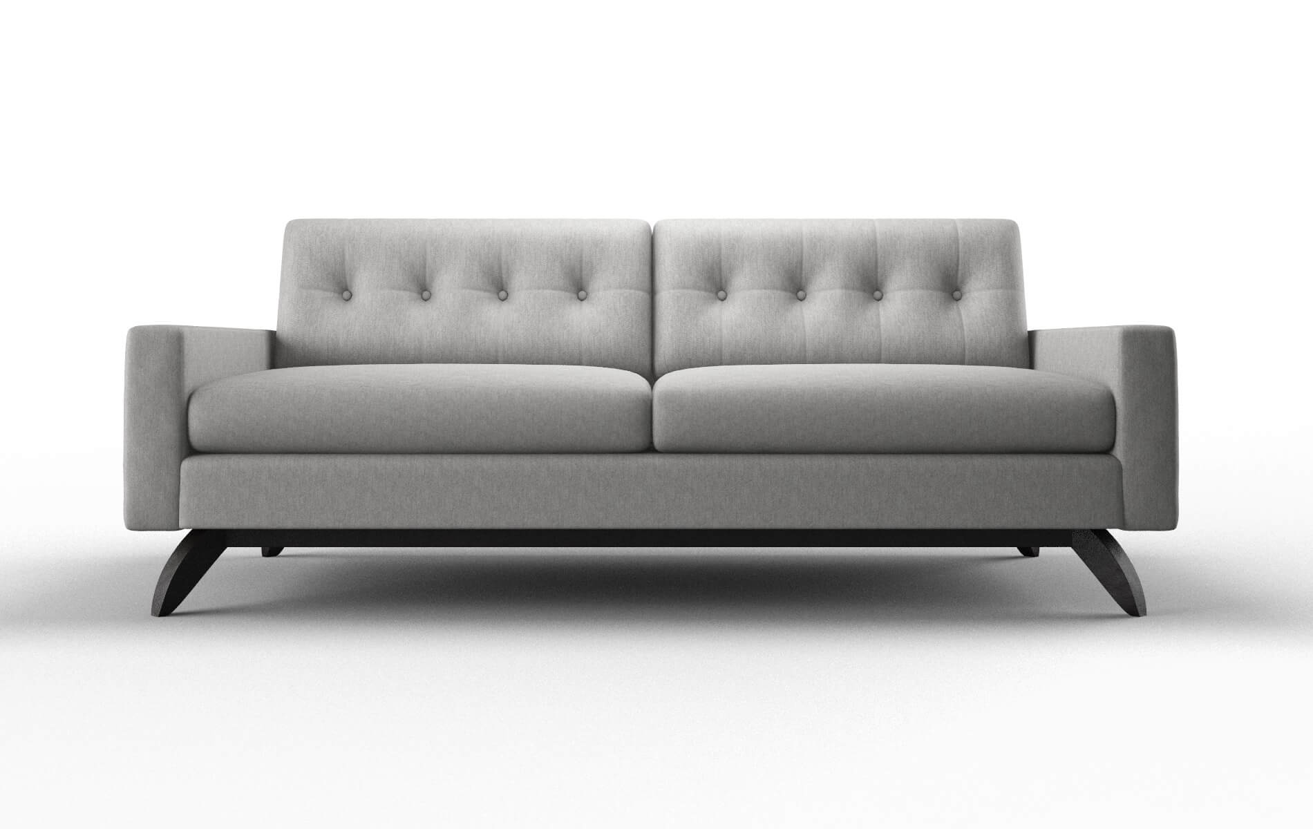 Milan Bungalow Graphite Sofa espresso legs 1