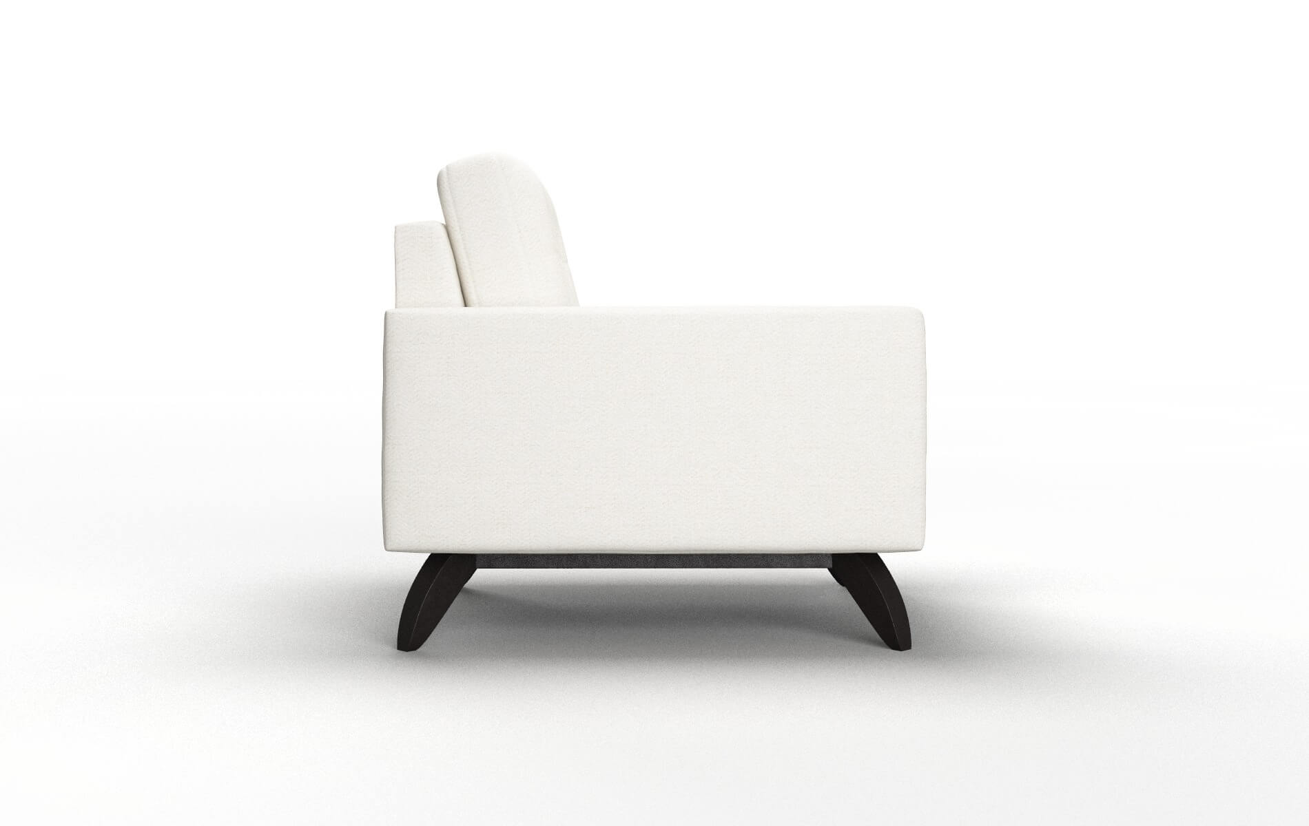 Milan Catalina Ivory Chair espresso legs 3