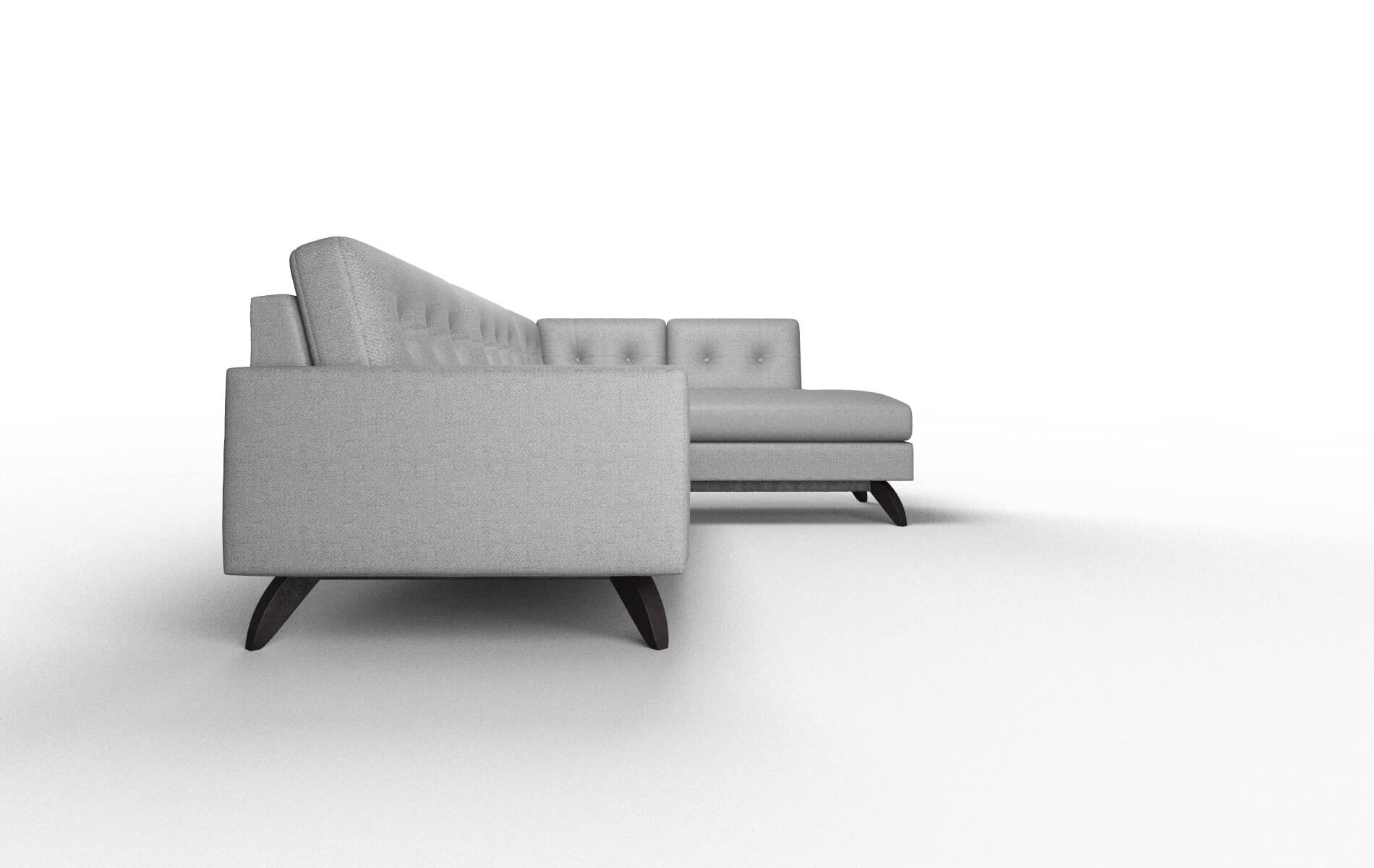 Milan Catalina Steel Panel espresso legs 3