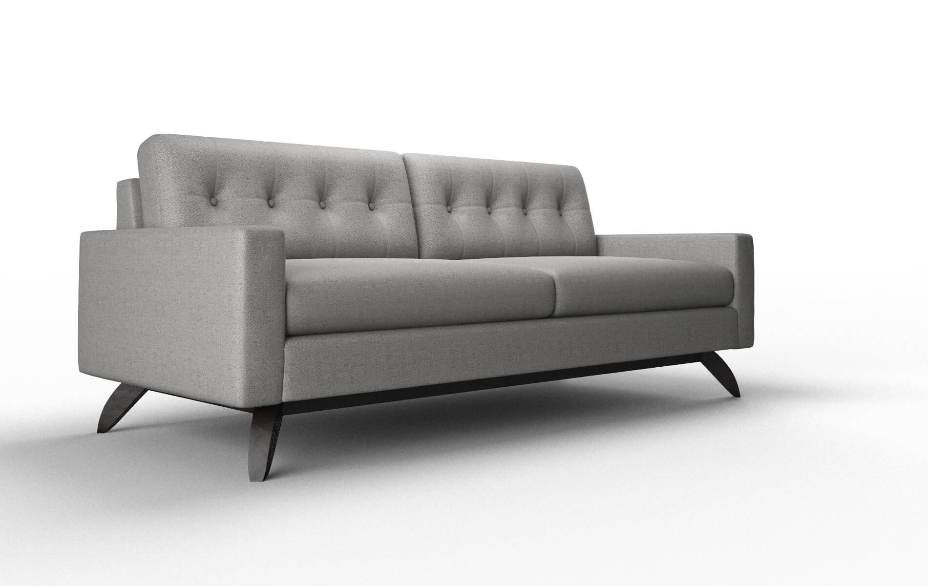 Milan Catalina Steel Sofa espresso legs 2