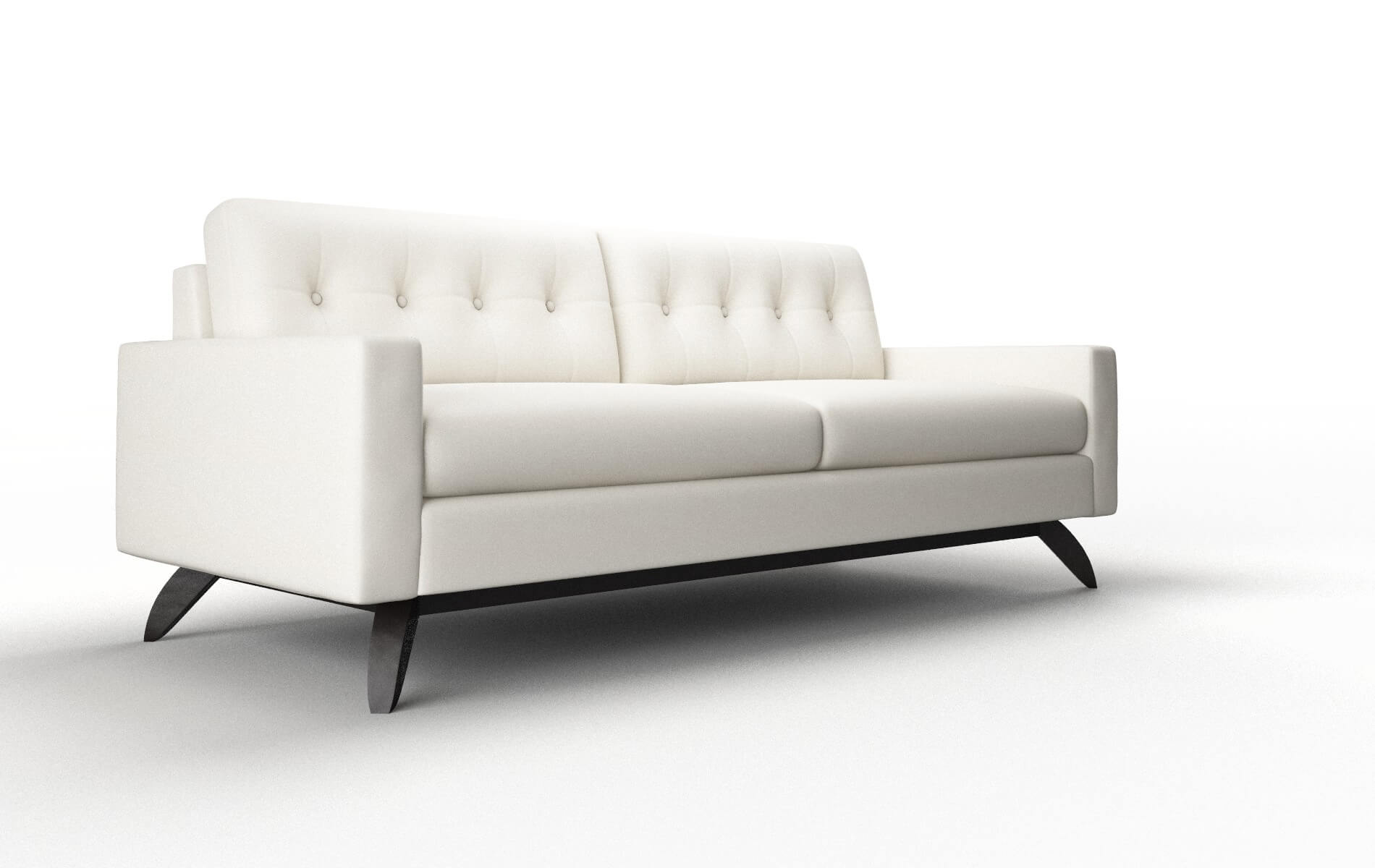 Milan Chance Bone Sofa espresso legs 2