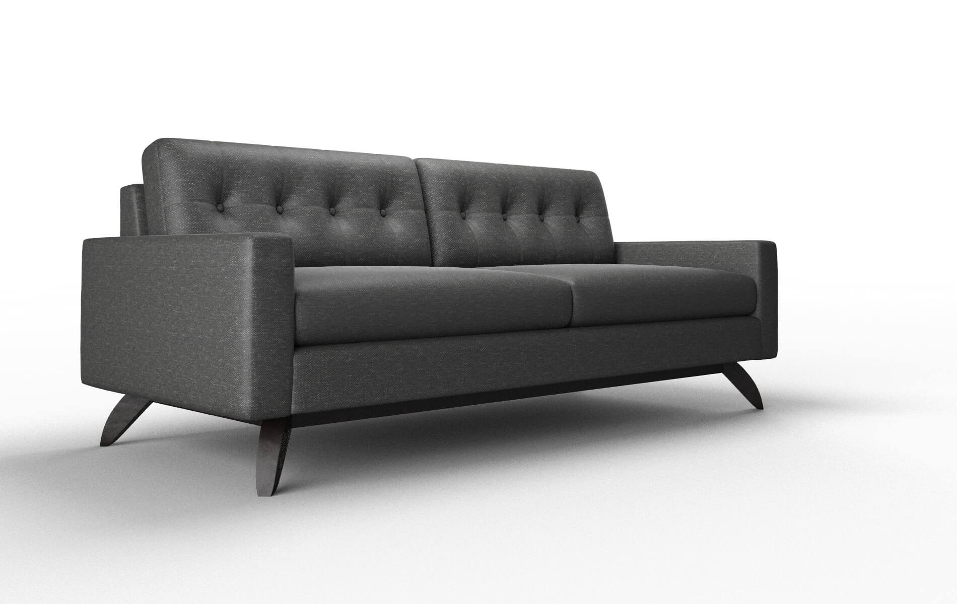 Milan Chance Denim Sofa espresso legs 2