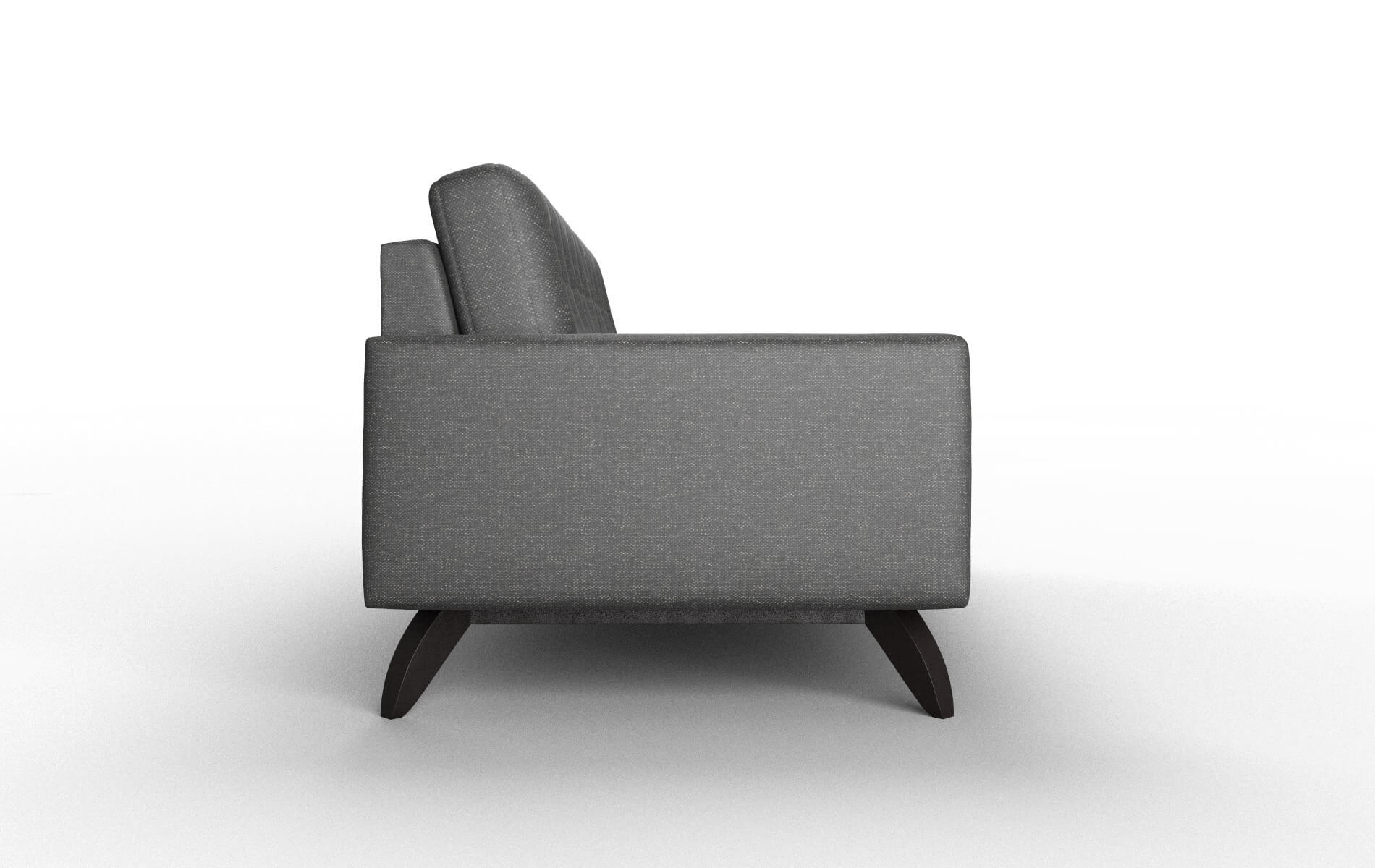 Milan Chance Denim Sofa espresso legs 3