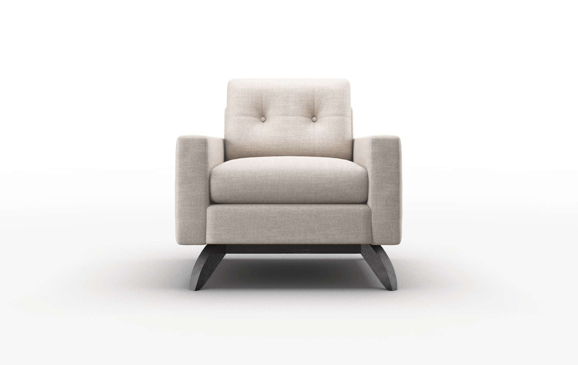 Milan Clyde dolphin Chair Espresso Legs  1