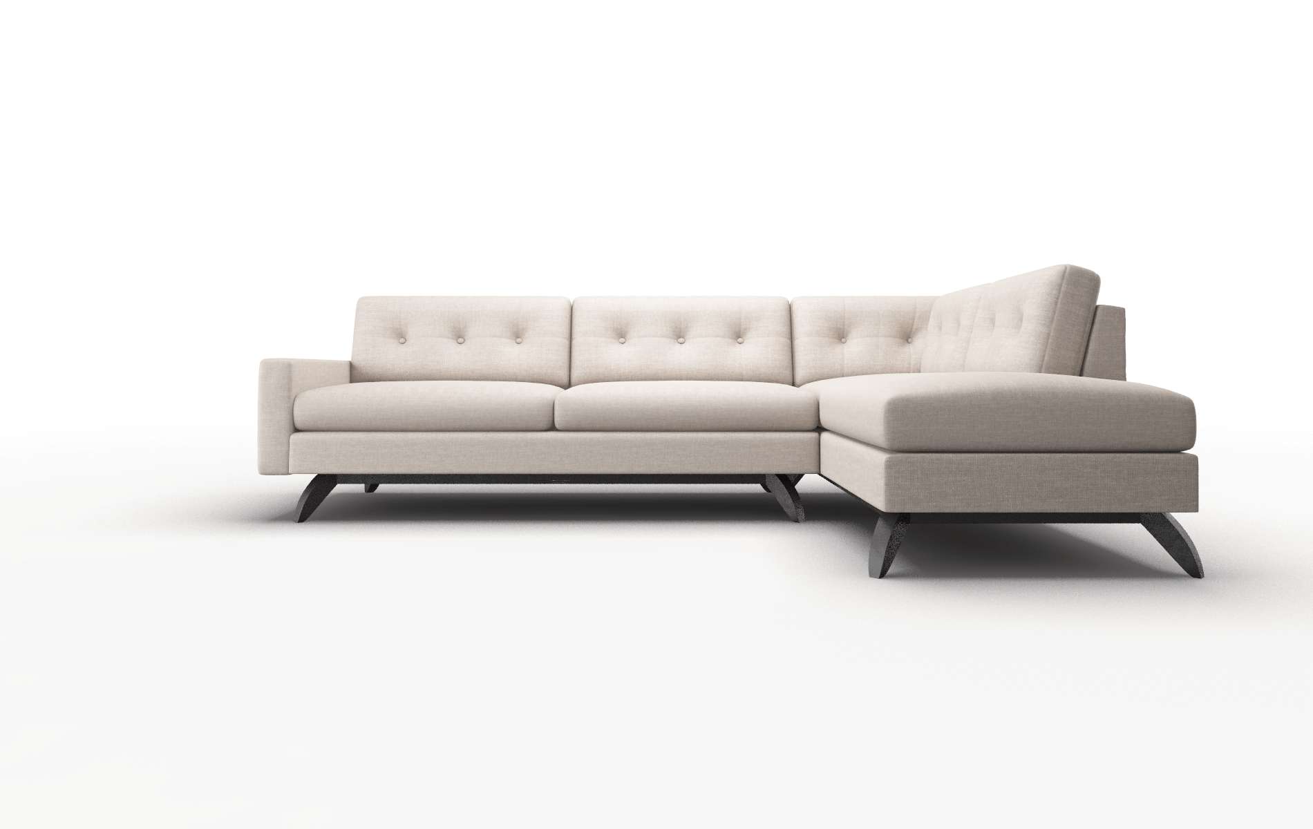 Milan Clyde Dolphin Panel espresso legs 1