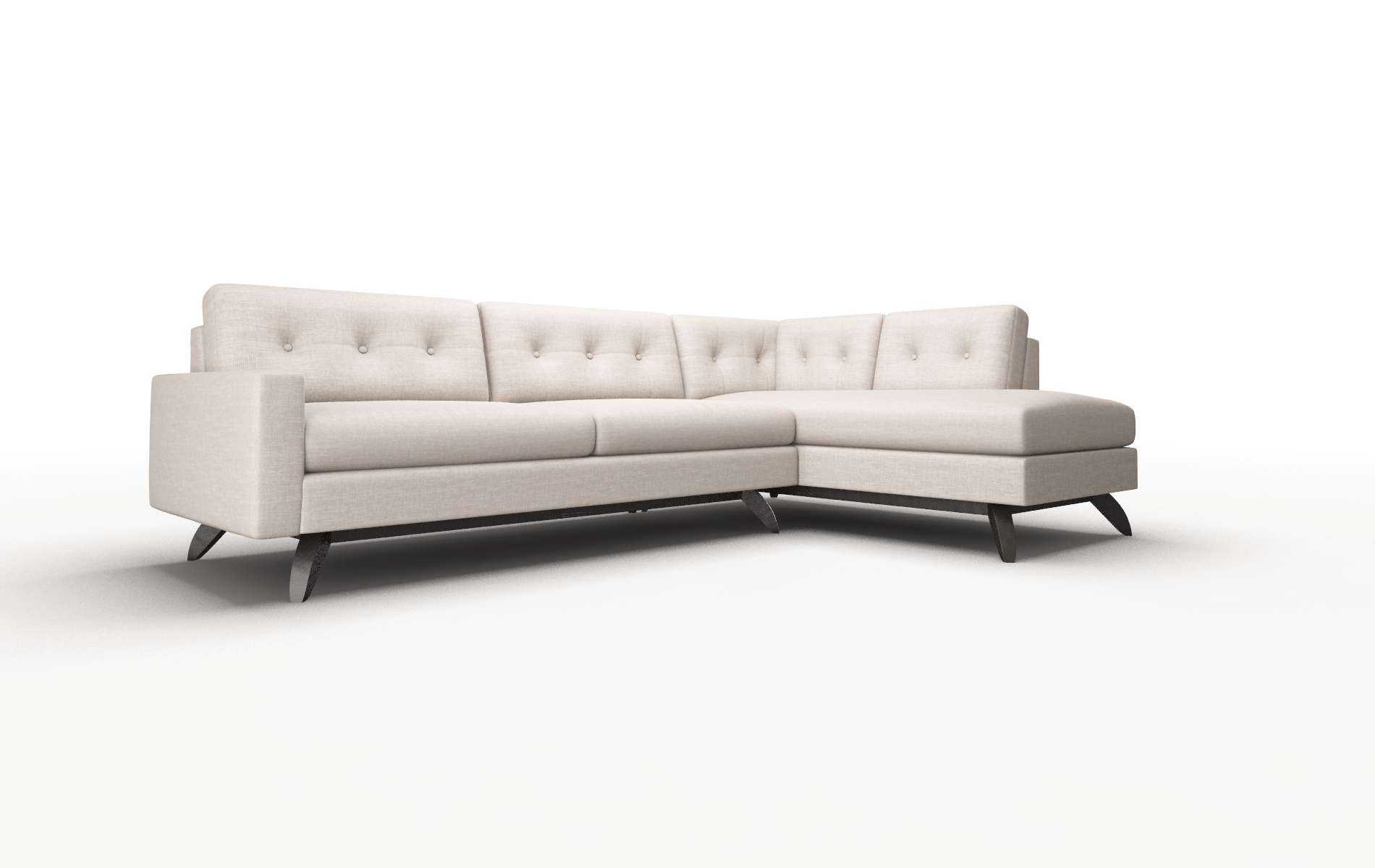 Milan Clyde Dolphin Panel espresso legs 2